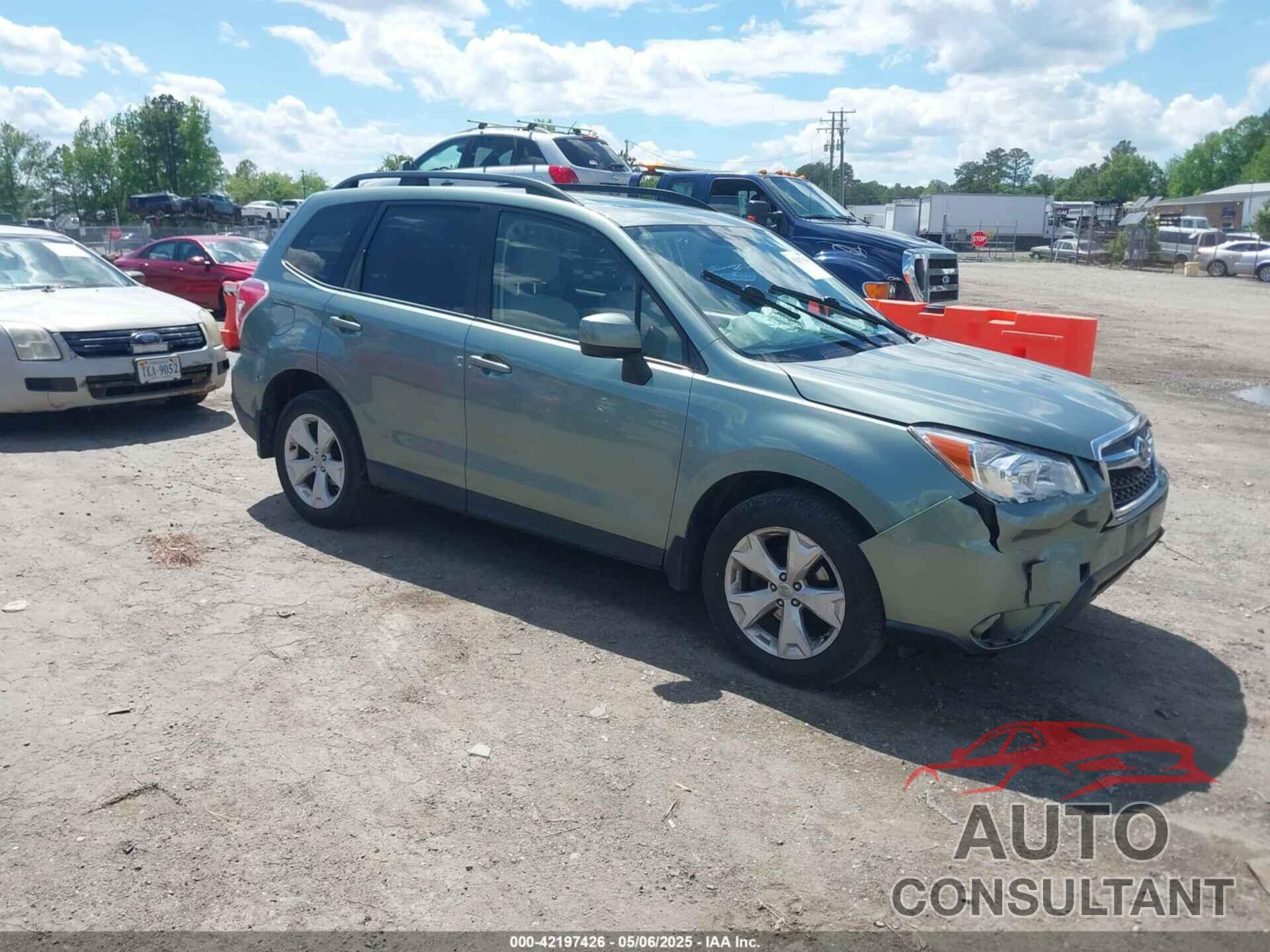 SUBARU FORESTER 2015 - JF2SJADC2FH806157