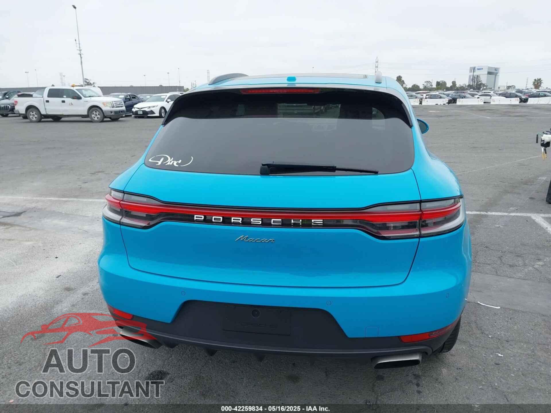 PORSCHE MACAN 2021 - WP1AA2A51MLB04460