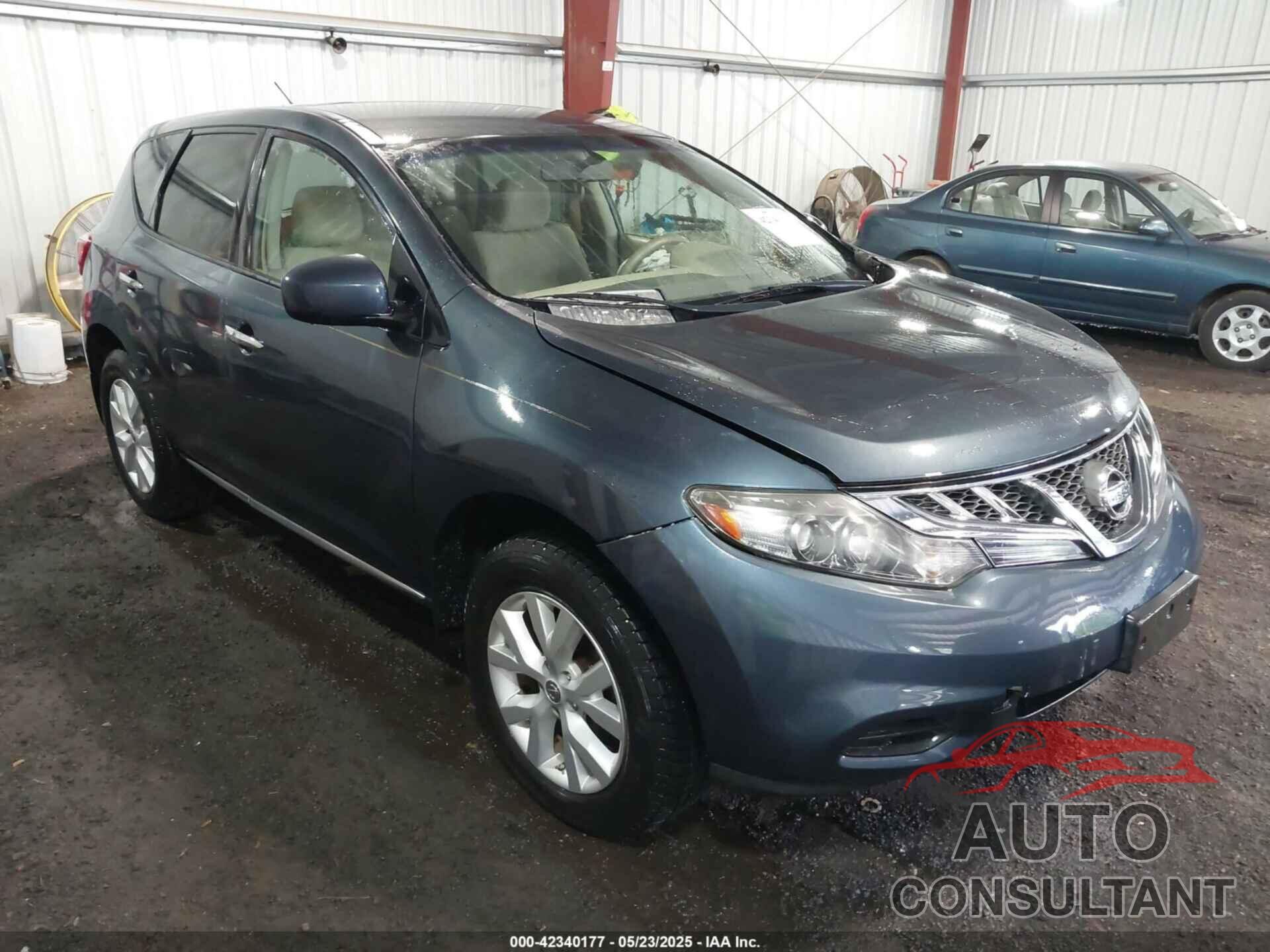 NISSAN MURANO 2012 - JN8AZ1MU3CW107790