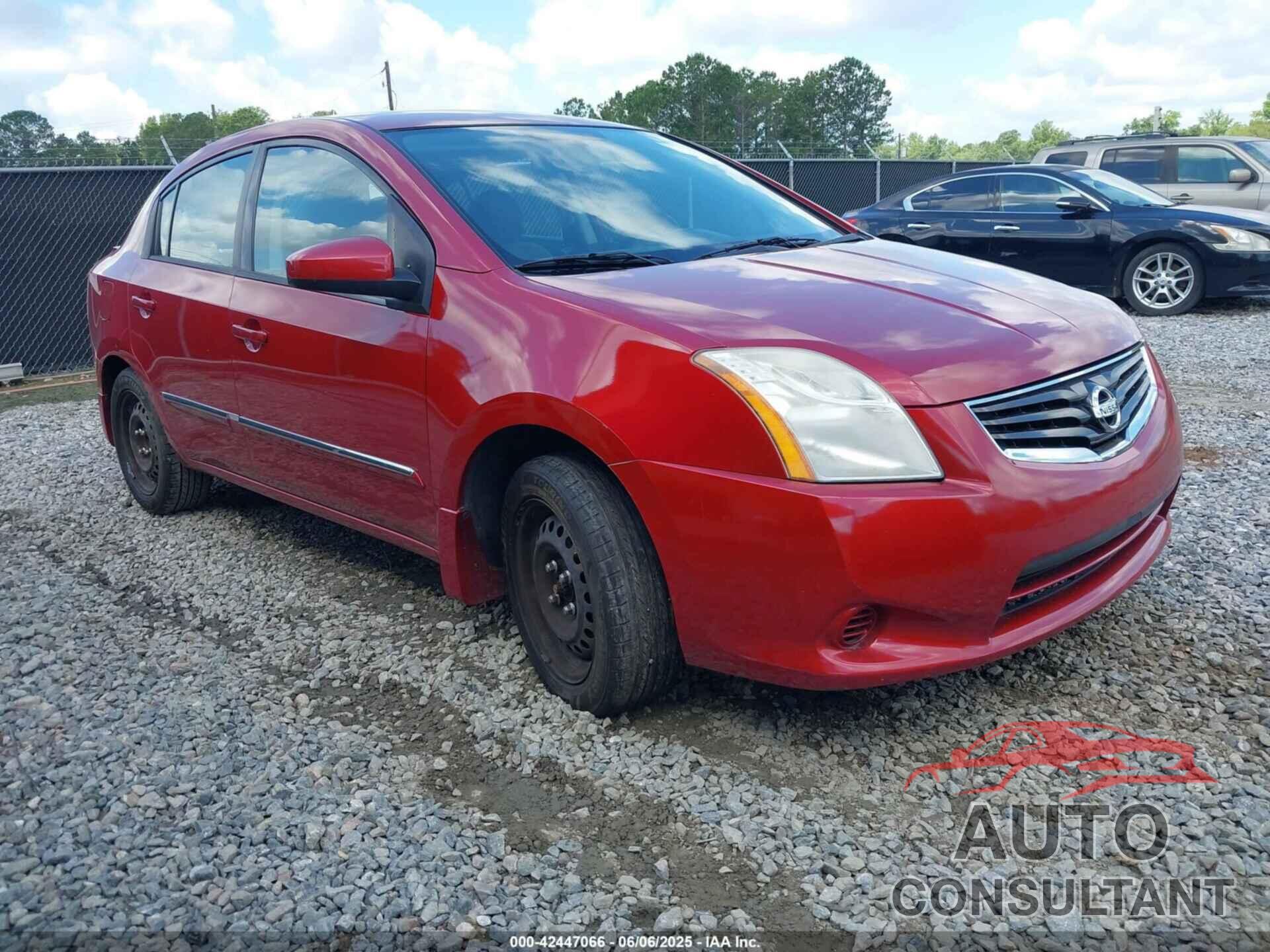 NISSAN SENTRA 2012 - 3N1AB6AP0CL691392