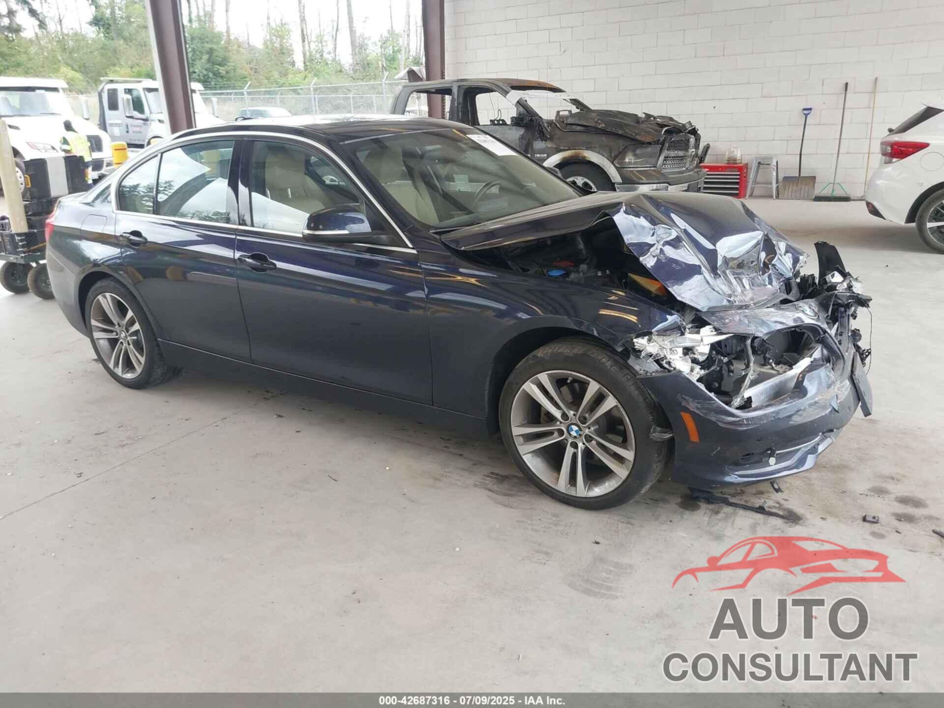 BMW 330I 2017 - WBA8B9G33HNU56541