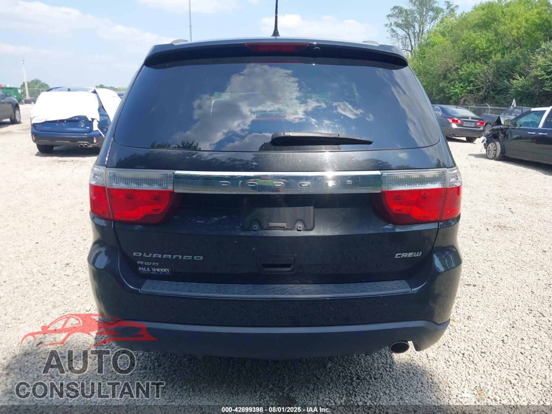 DODGE DURANGO 2013 - 1C4RDJDG2DC593017