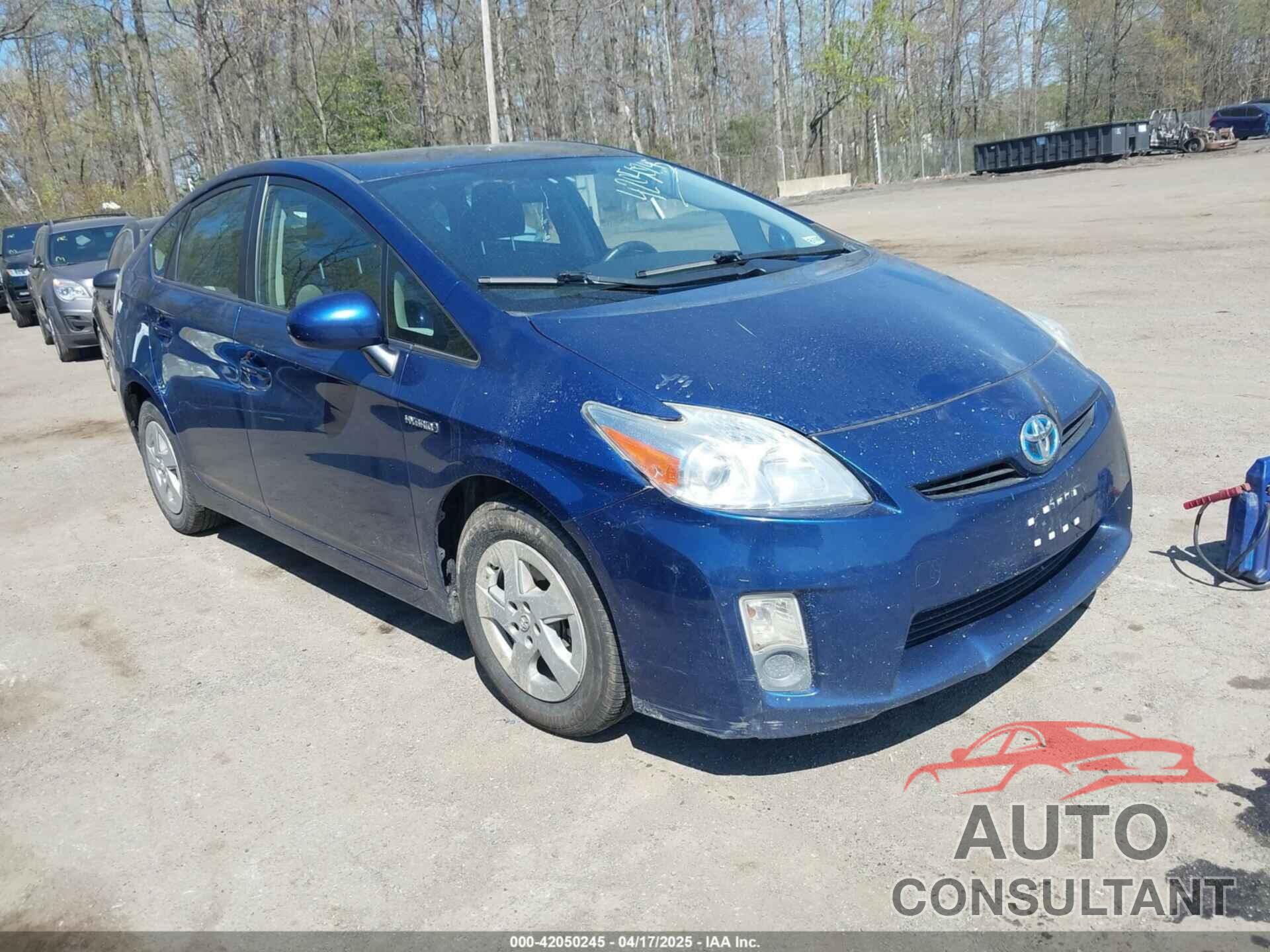 TOYOTA PRIUS 2011 - JTDKN3DU4B0272319