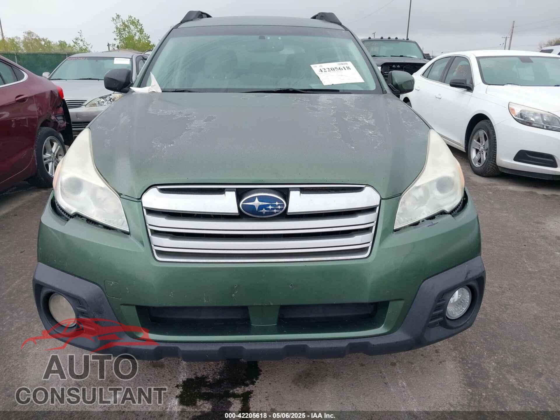 SUBARU OUTBACK 2013 - 4S4BRCCC5D3243602