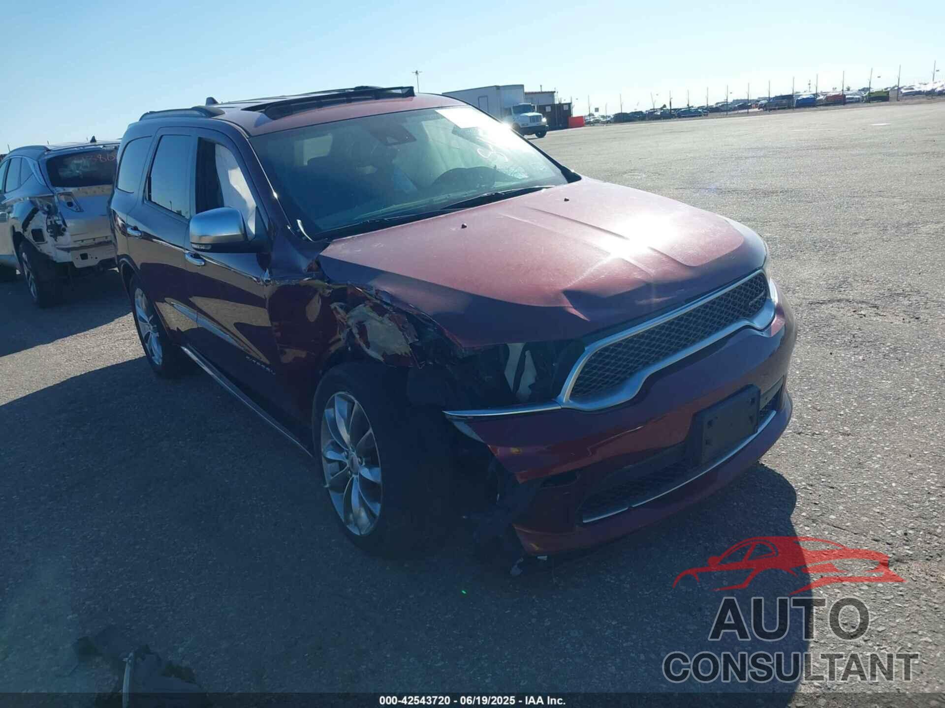 DODGE DURANGO 2022 - 1C4SDJET3NC219109
