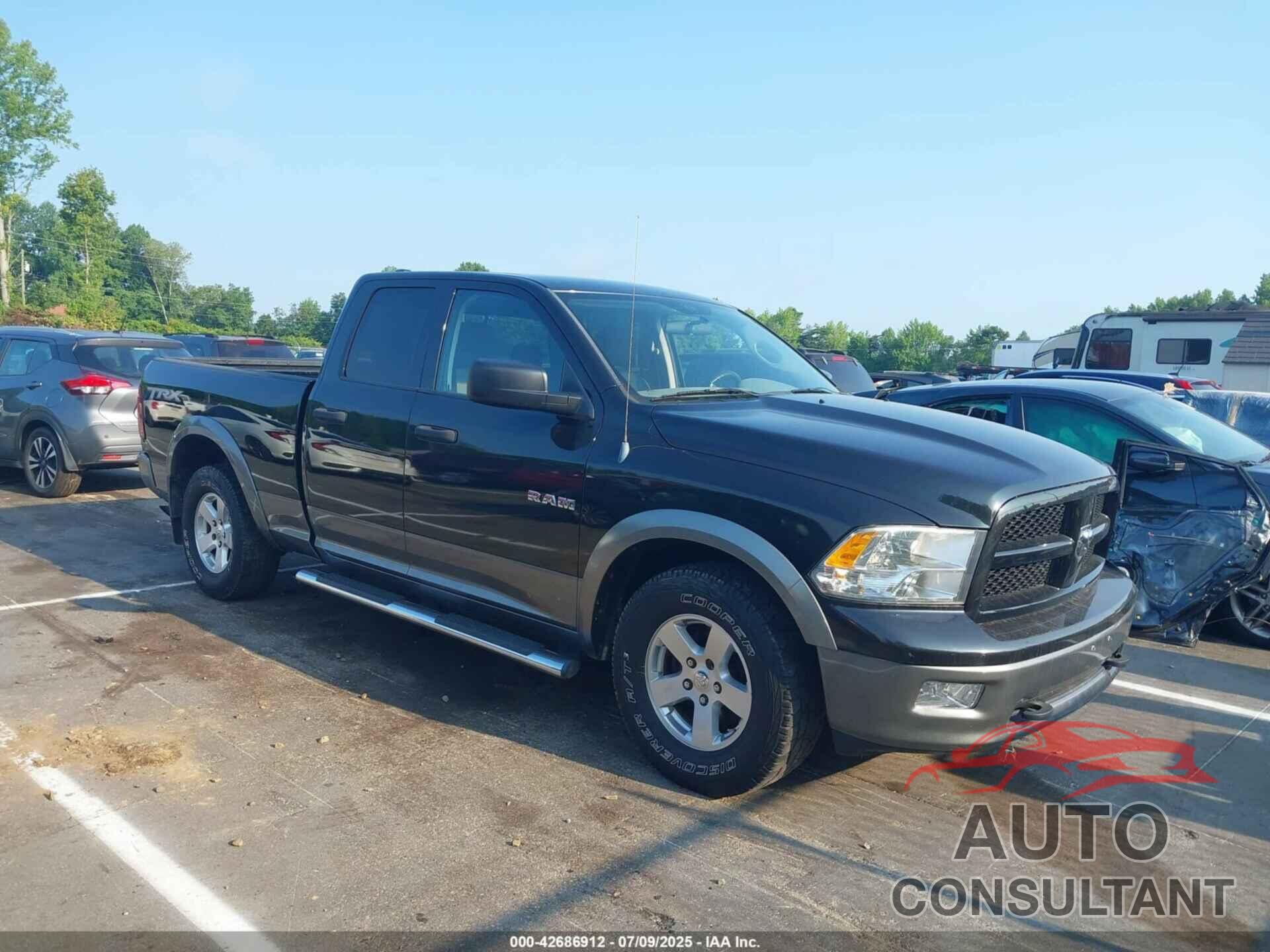 DODGE RAM 1500 2009 - 1D3HB18P69S807040