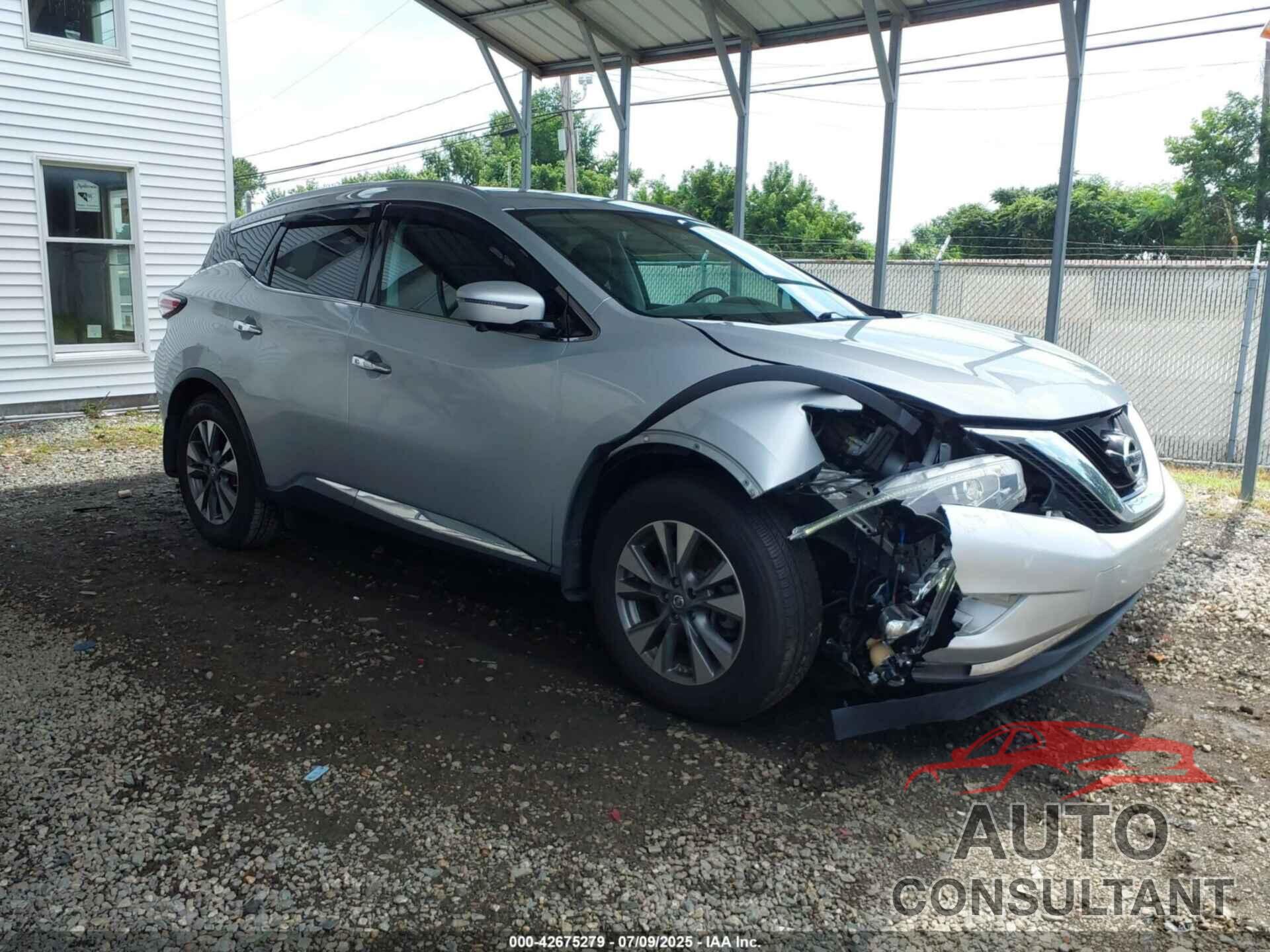 NISSAN MURANO 2015 - 5N1AZ2MG4FN286004