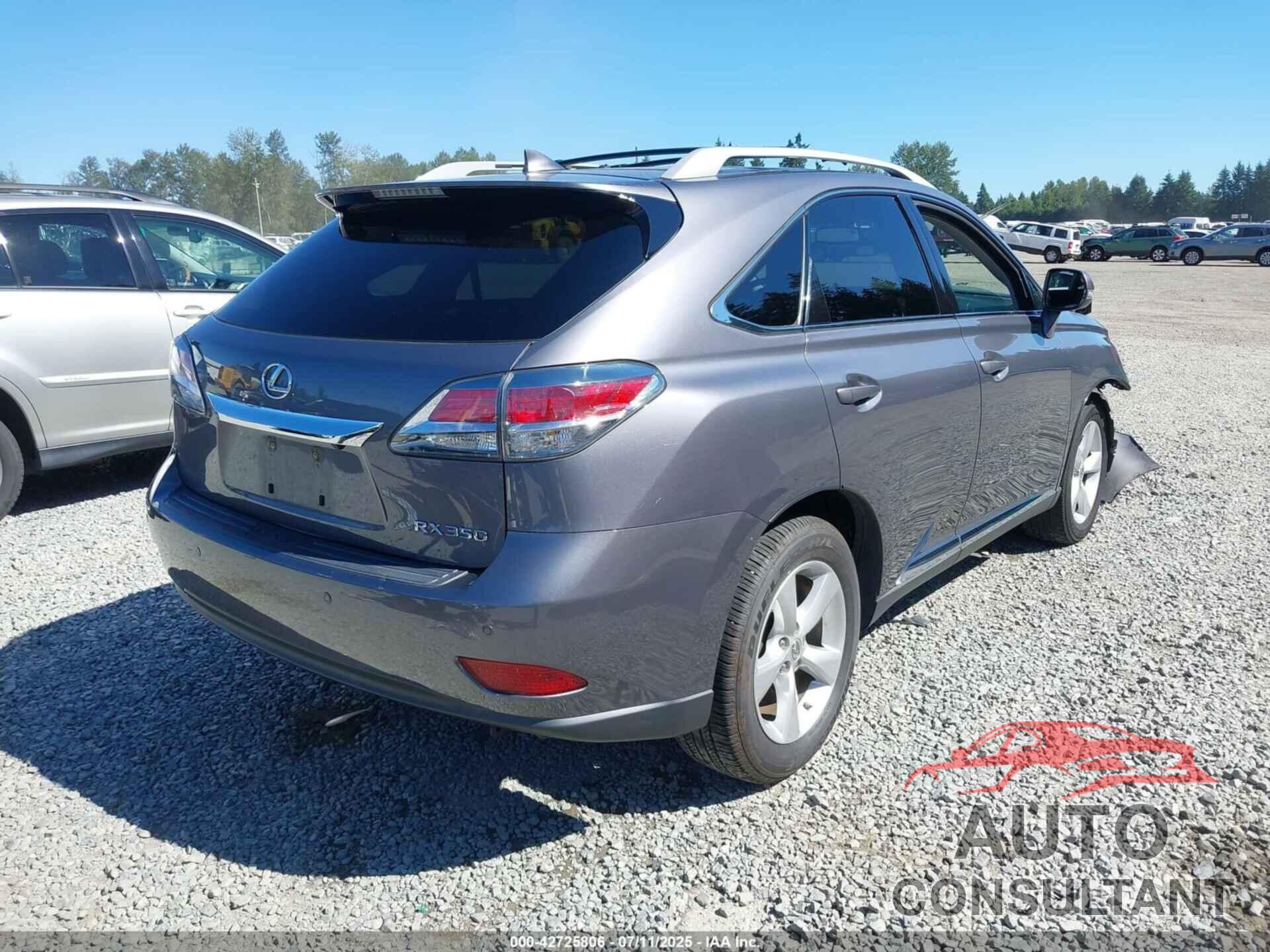 LEXUS RX 350 2015 - 2T2BK1BA0FC306074