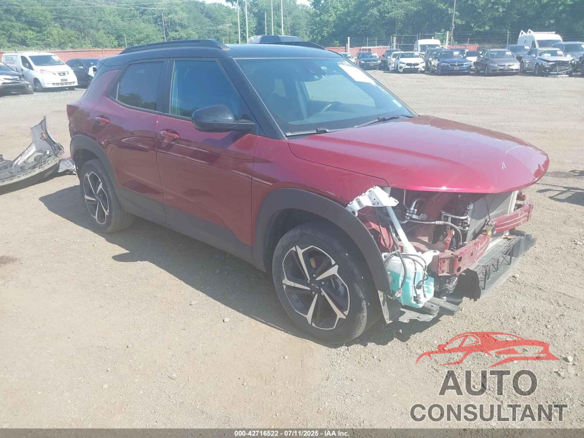 CHEVROLET TRAILBLAZER 2022 - KL79MUSL3NB133855