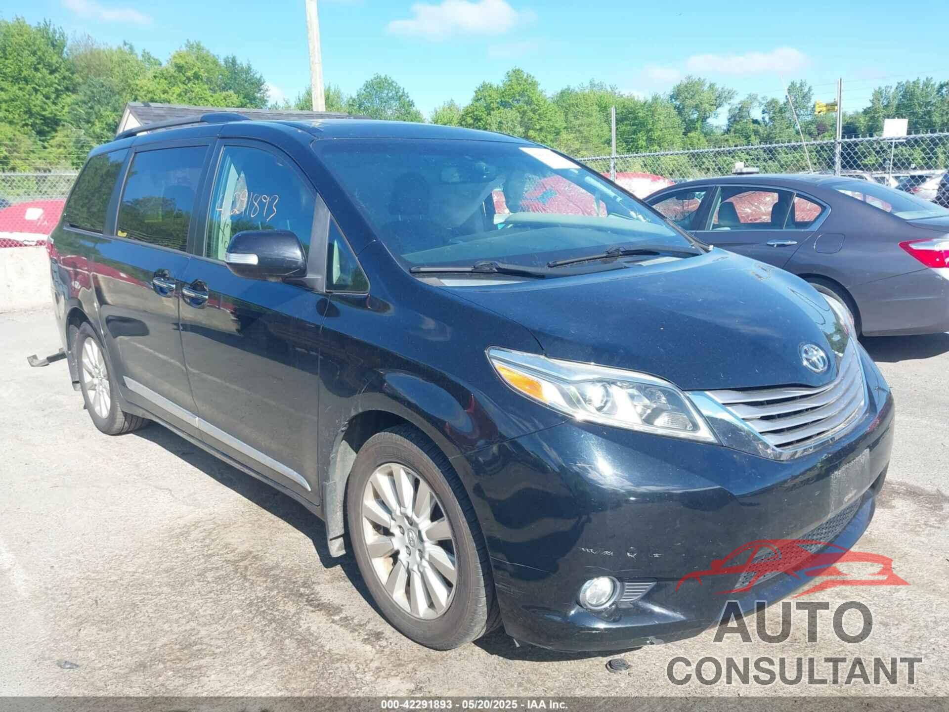 TOYOTA SIENNA 2015 - 5TDDK3DC9FS126641
