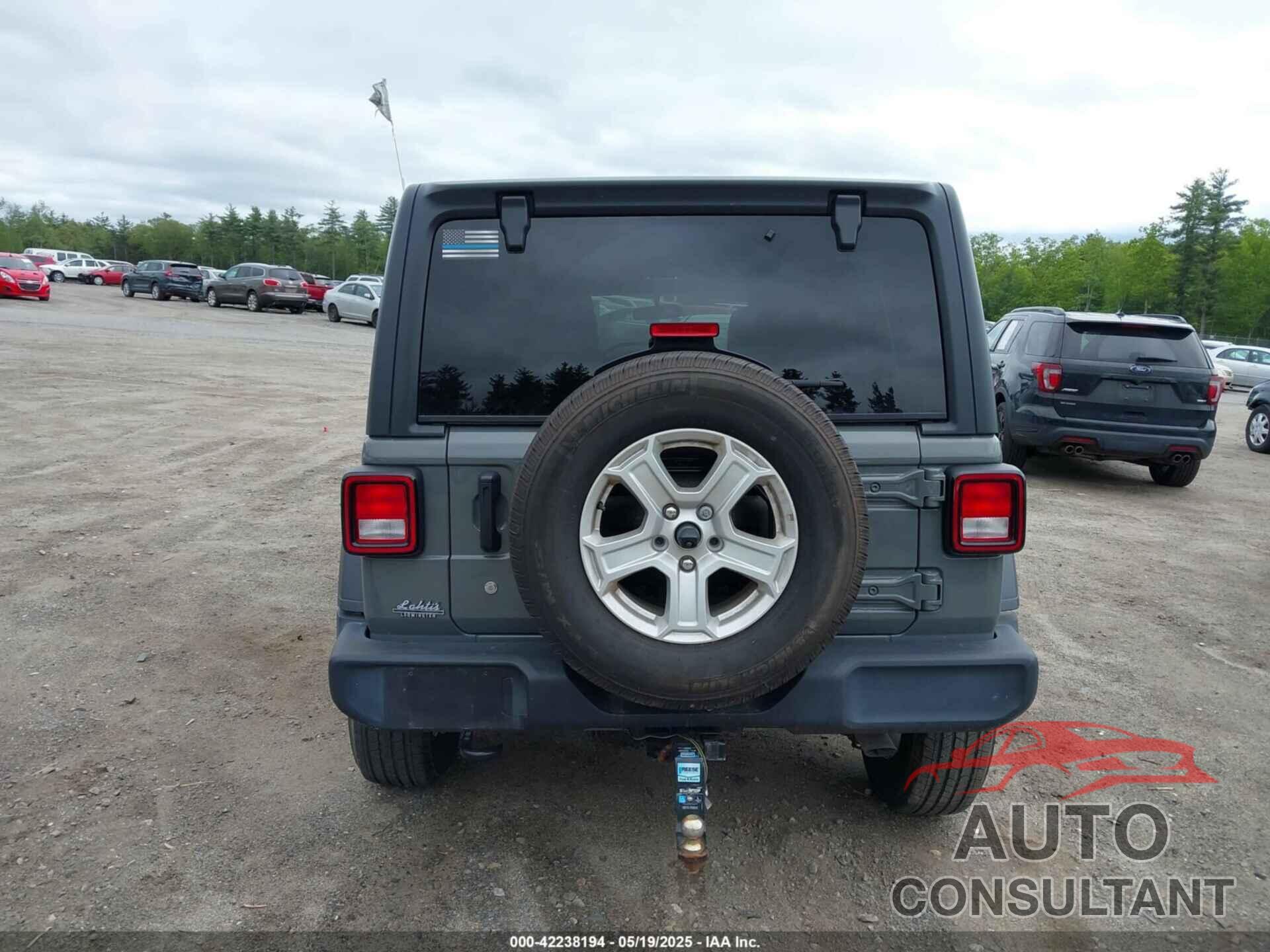 JEEP WRANGLER UNLIMITED 2020 - 1C4HJXDG5LW187222