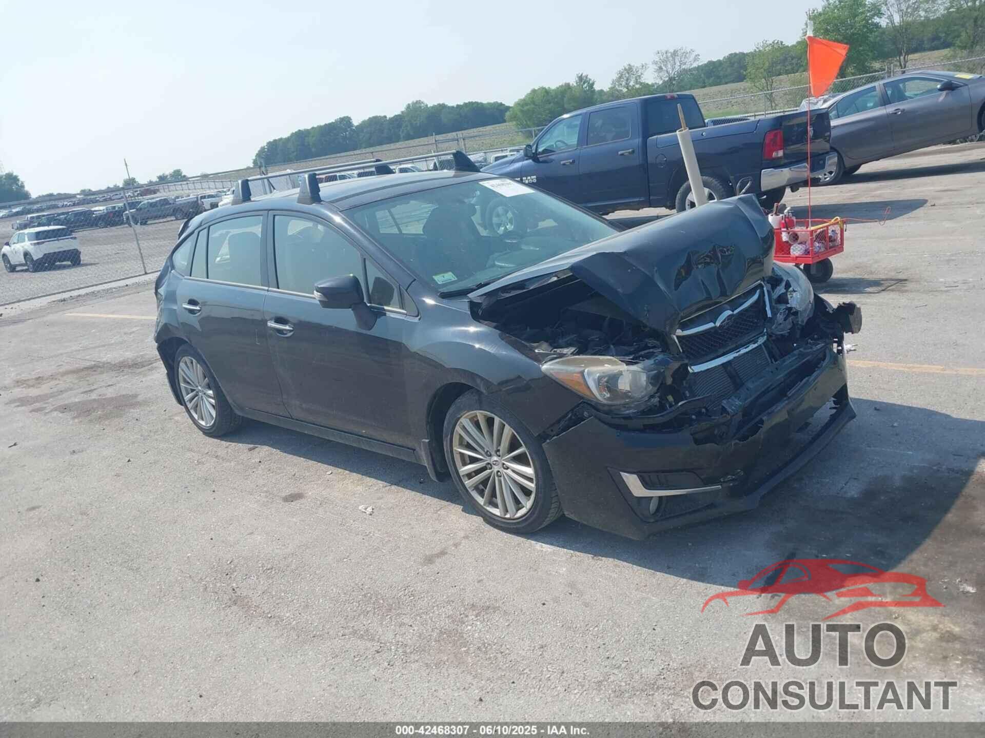SUBARU IMPREZA 2015 - JF1GPAM63FH291625