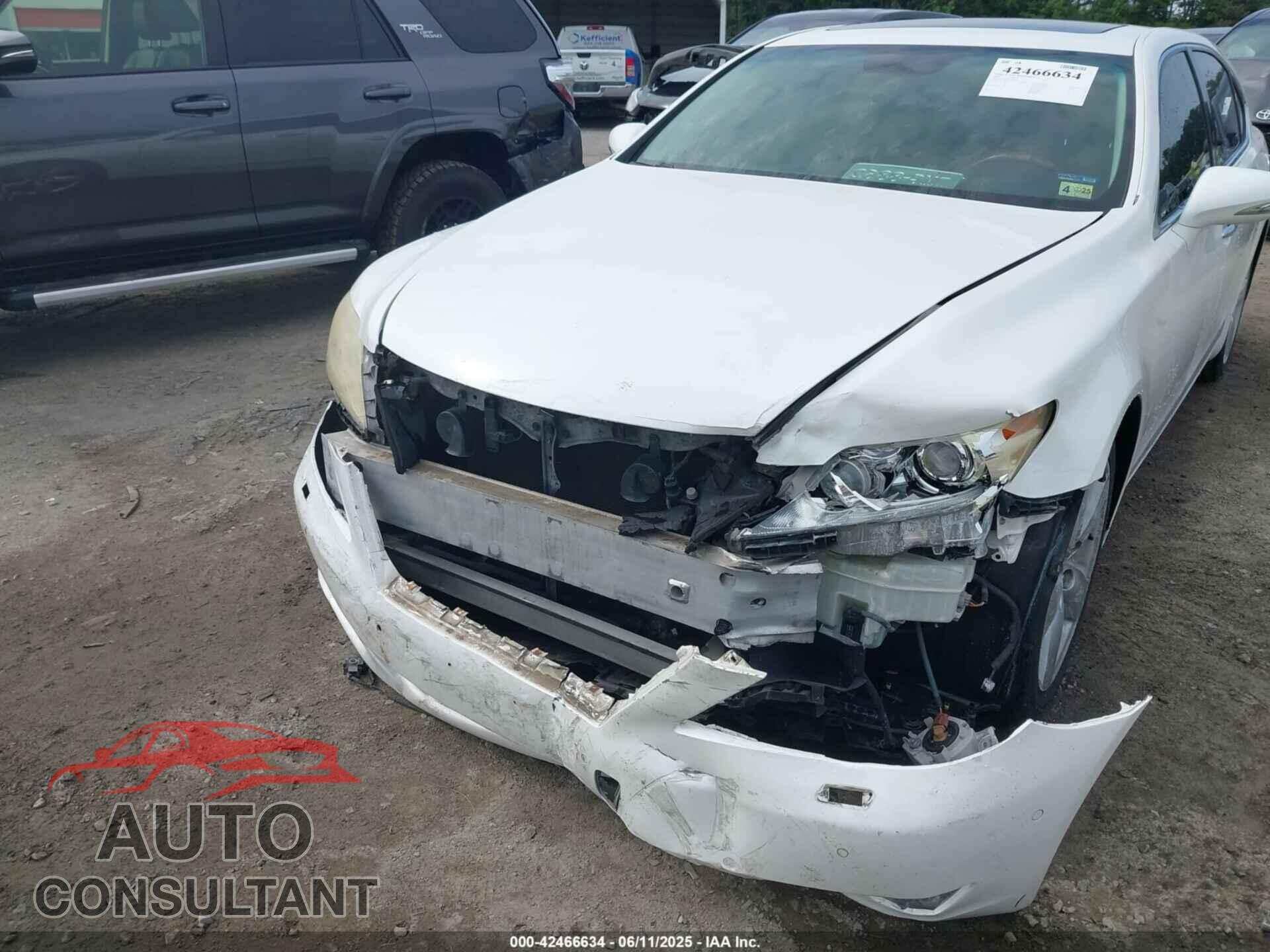 LEXUS LS 2012 - JTHGL5EF3C5045004