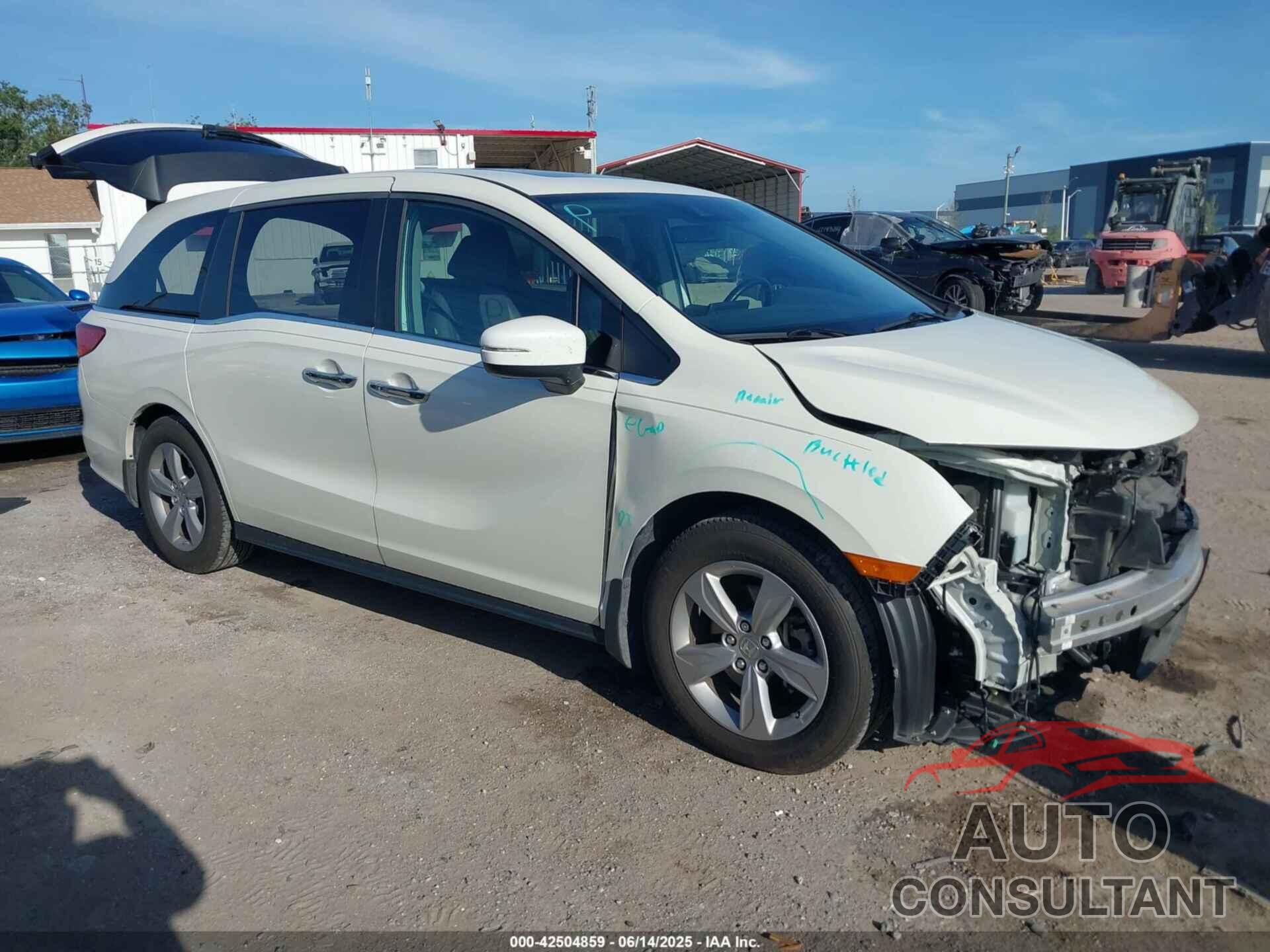 HONDA ODYSSEY 2019 - 5FNRL6H72KB020757