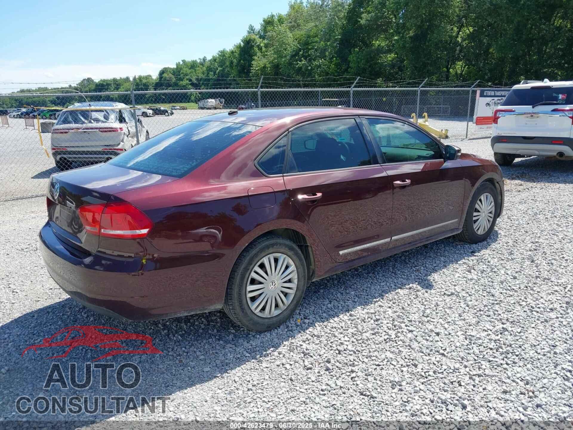 VOLKSWAGEN PASSAT 2014 - 1VWAP7A3XEC004979