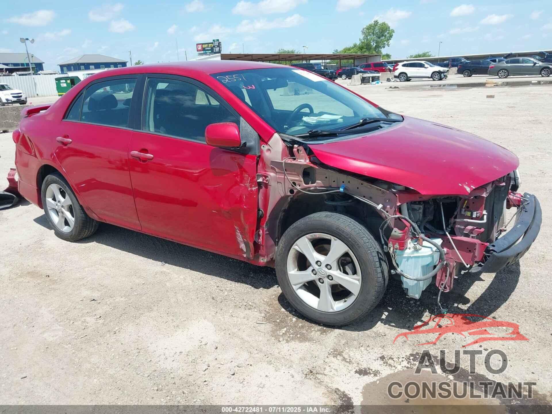 TOYOTA COROLLA 2011 - 2T1BU4EE4BC580385