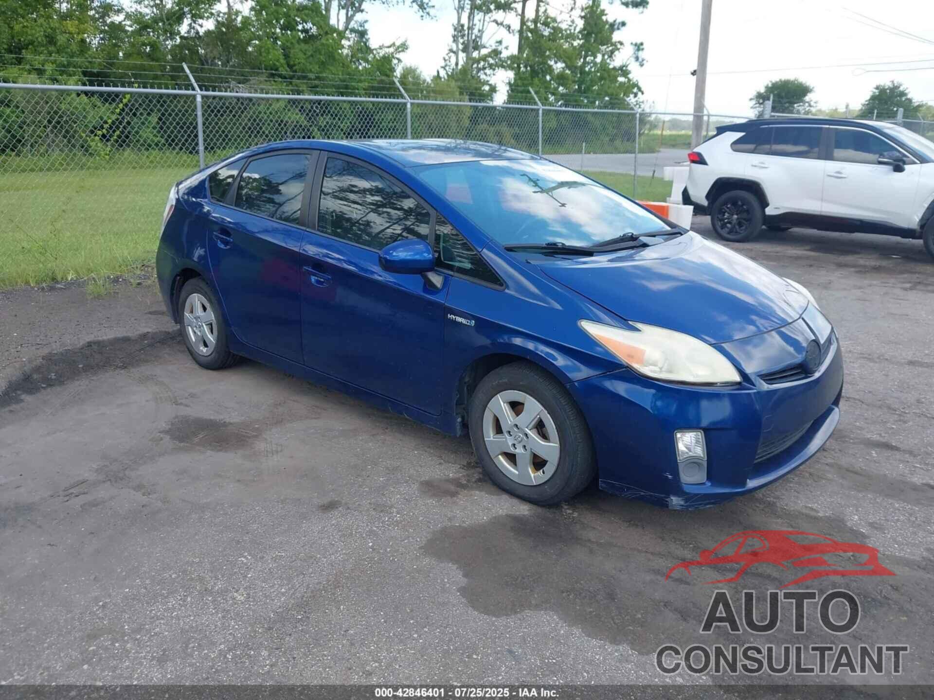 TOYOTA PRIUS 2010 - JTDKN3DU6A0120024