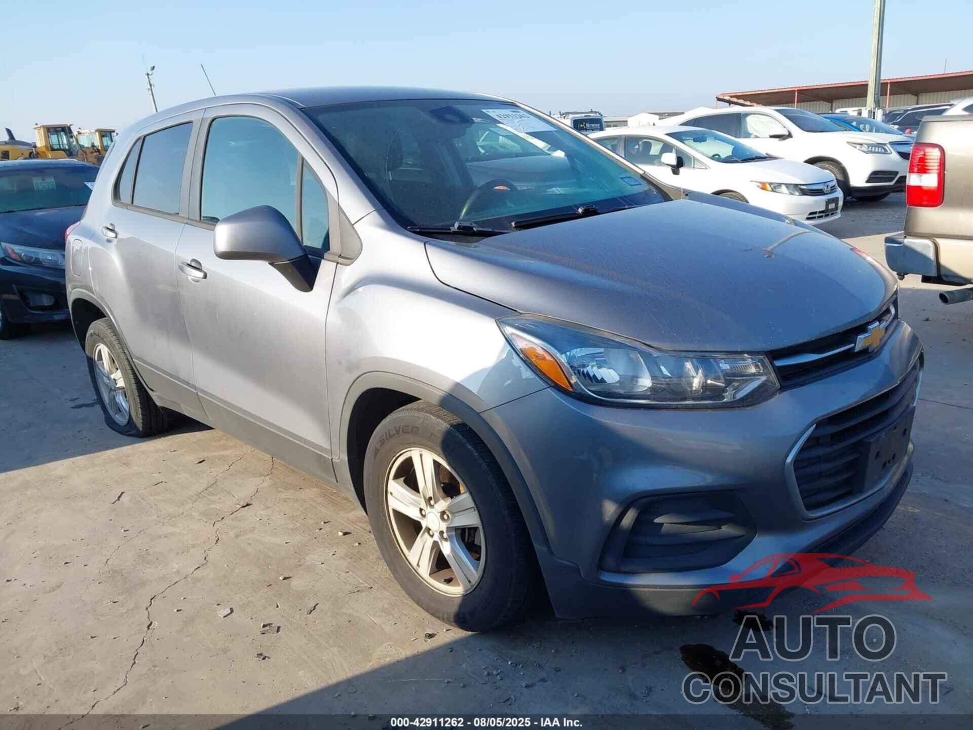 CHEVROLET TRAX 2020 - 3GNCJKSB6LL180071