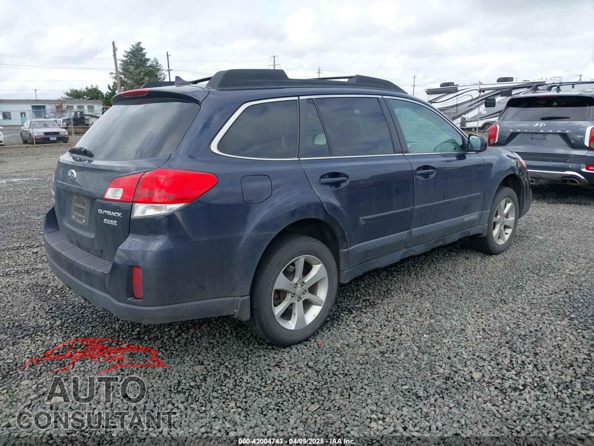 SUBARU OUTBACK 2014 - 4S4BRBDC4E3214134