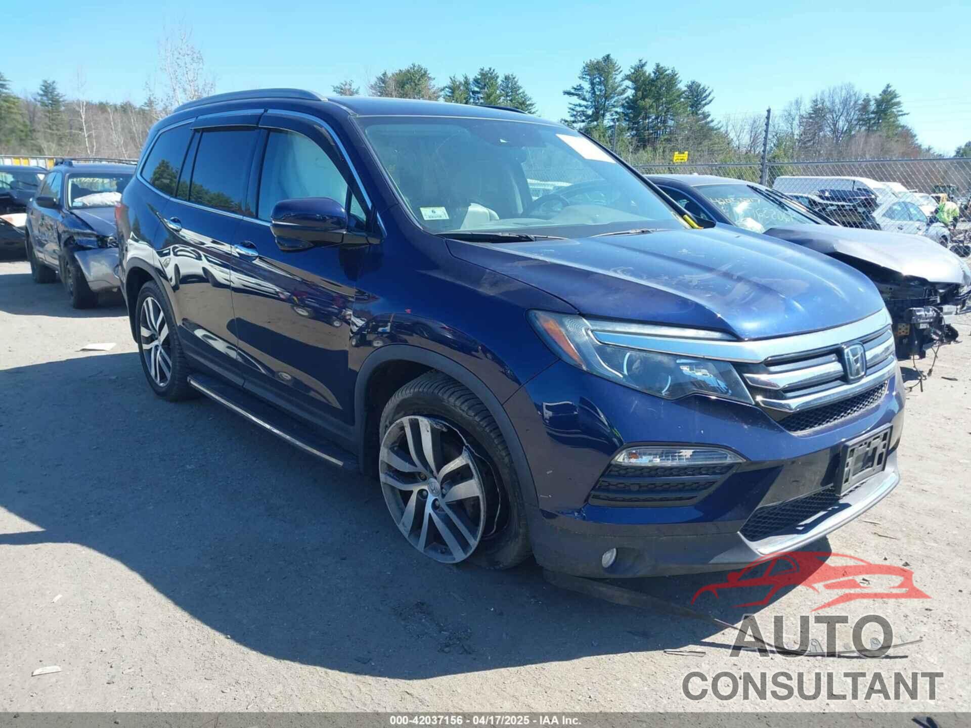 HONDA PILOT 2017 - 5FNYF6H98HB020341
