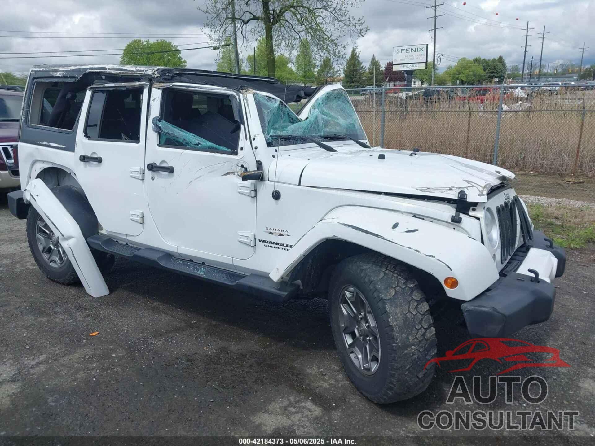 JEEP WRANGLER UNLIMITED 2016 - 1C4BJWEG8GL129577