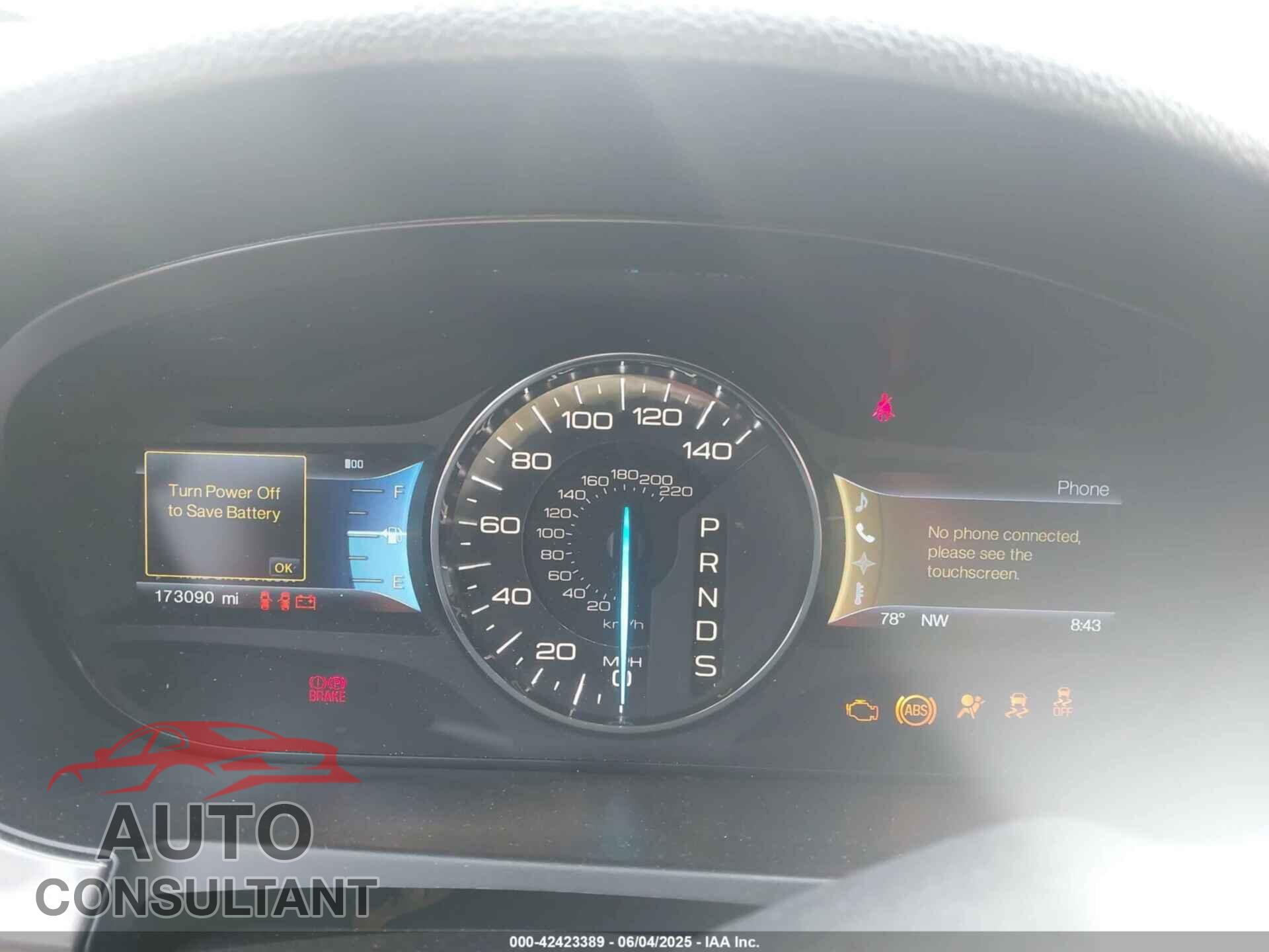 FORD EDGE 2013 - 2FMDK4AK6DBC64133