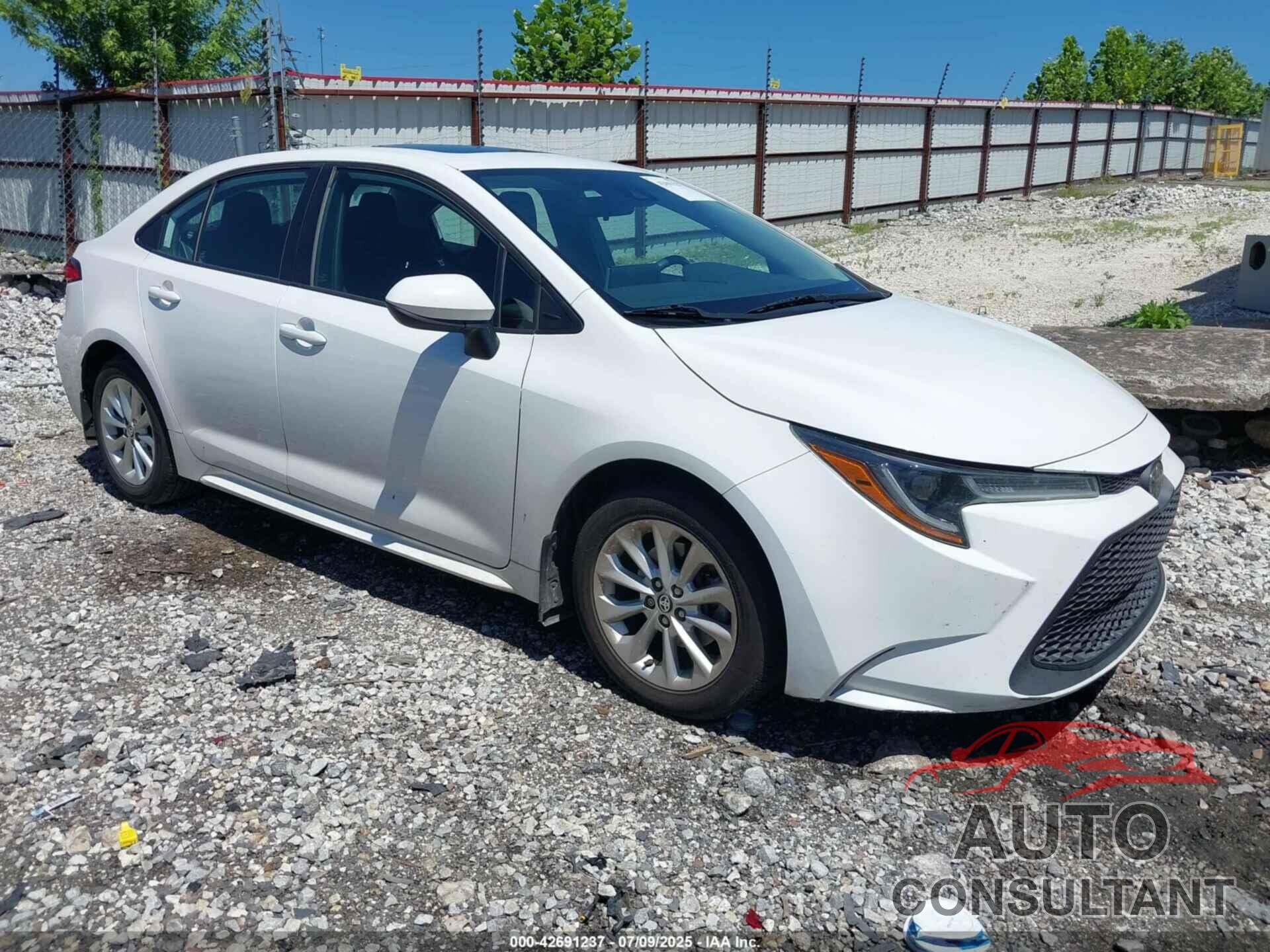TOYOTA COROLLA 2020 - 5YFHPRAE4LP026057