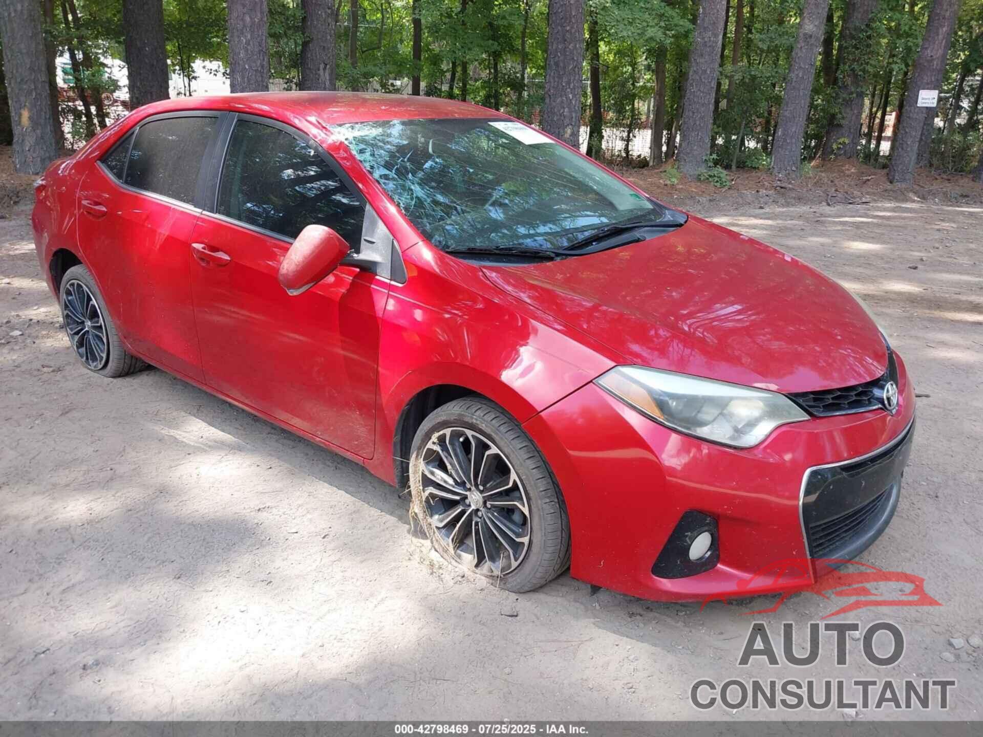TOYOTA COROLLA 2014 - 2T1BURHEXEC156660
