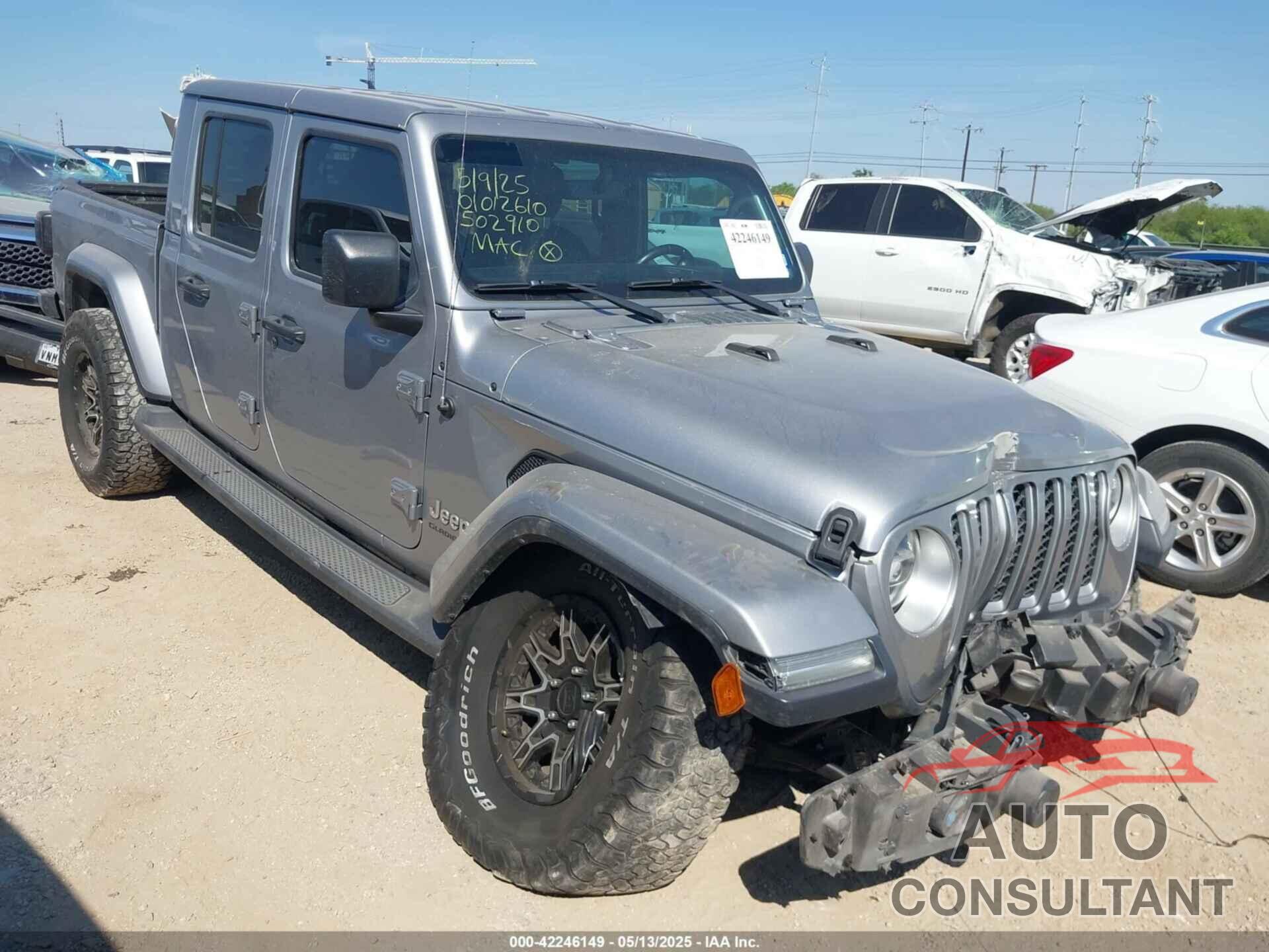 JEEP GLADIATOR 2021 - 1C6HJTFG3ML502910