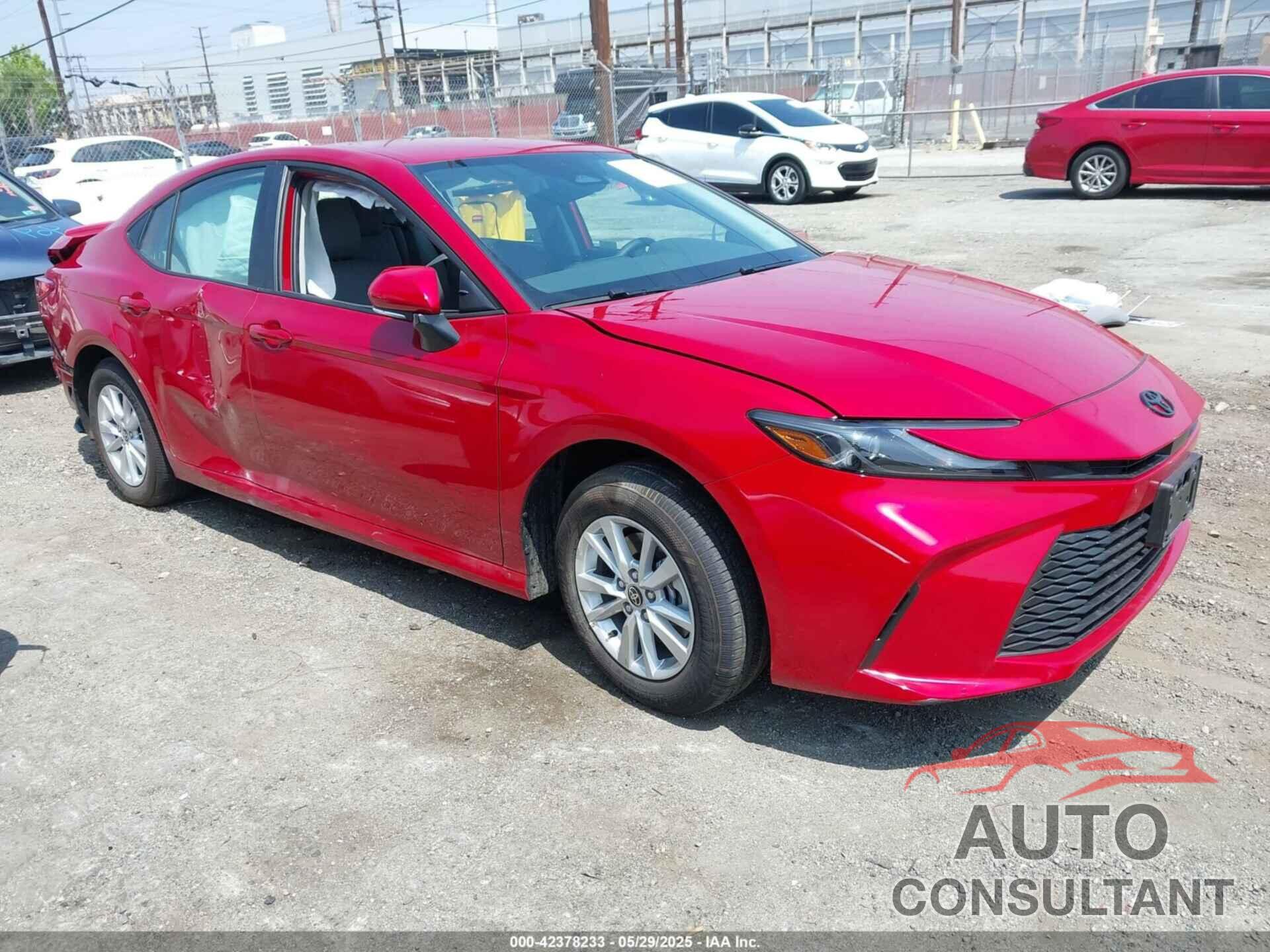 TOYOTA CAMRY 2025 - 4T1DAACK0SU135777