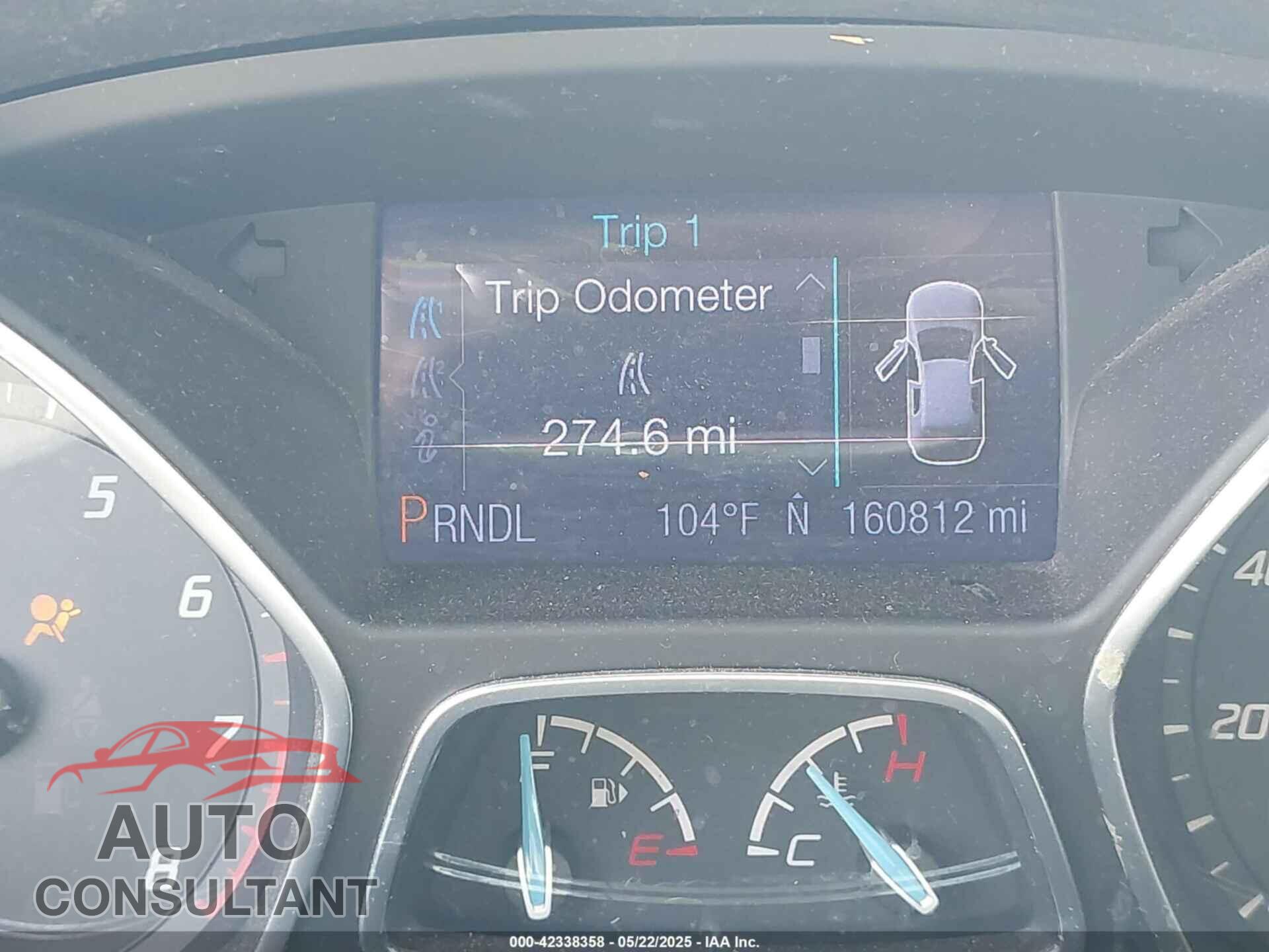 FORD FOCUS 2013 - 1FADP3F2XDL155799
