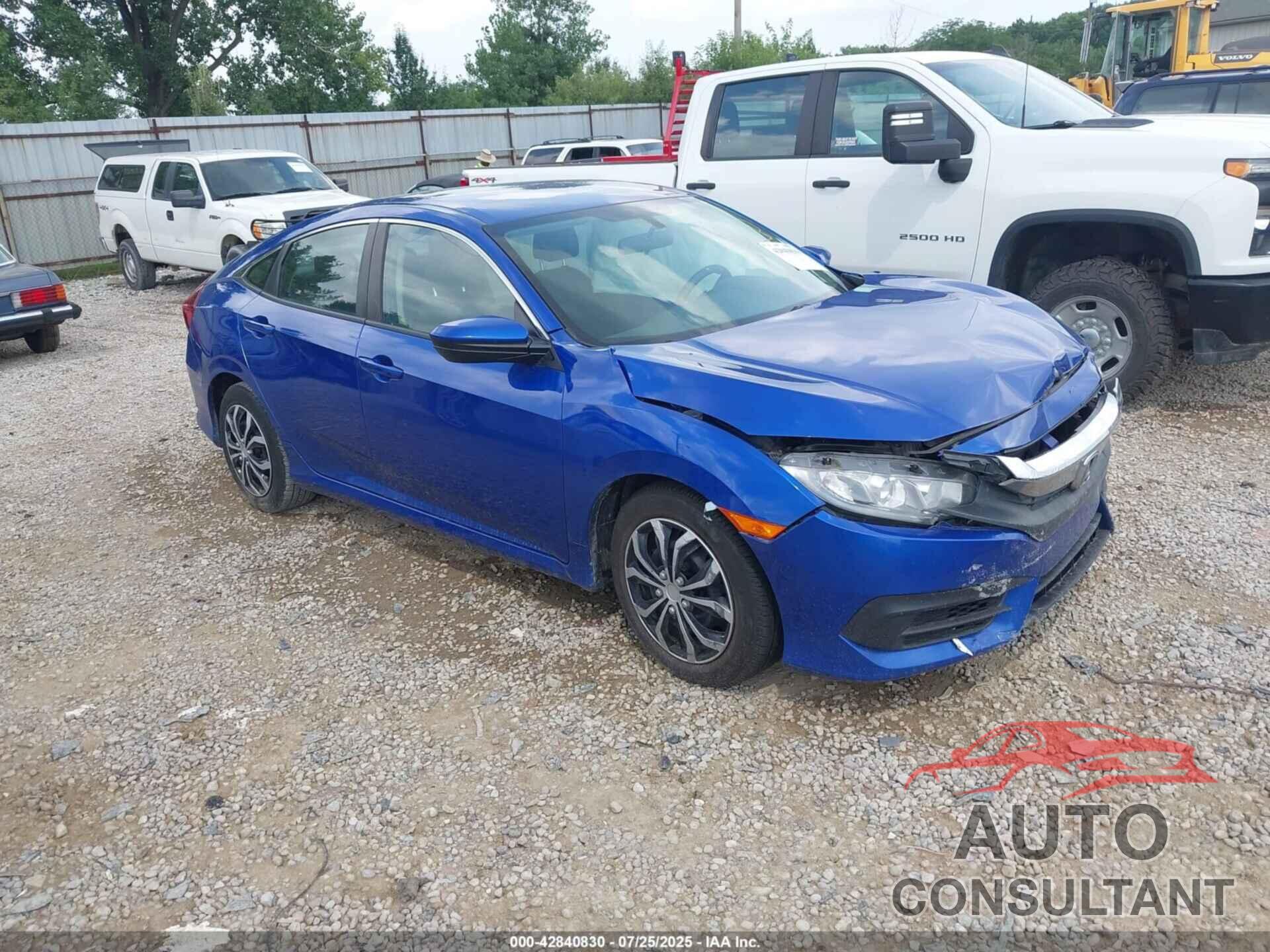 HONDA CIVIC 2016 - 19XFC2F5XGE085835