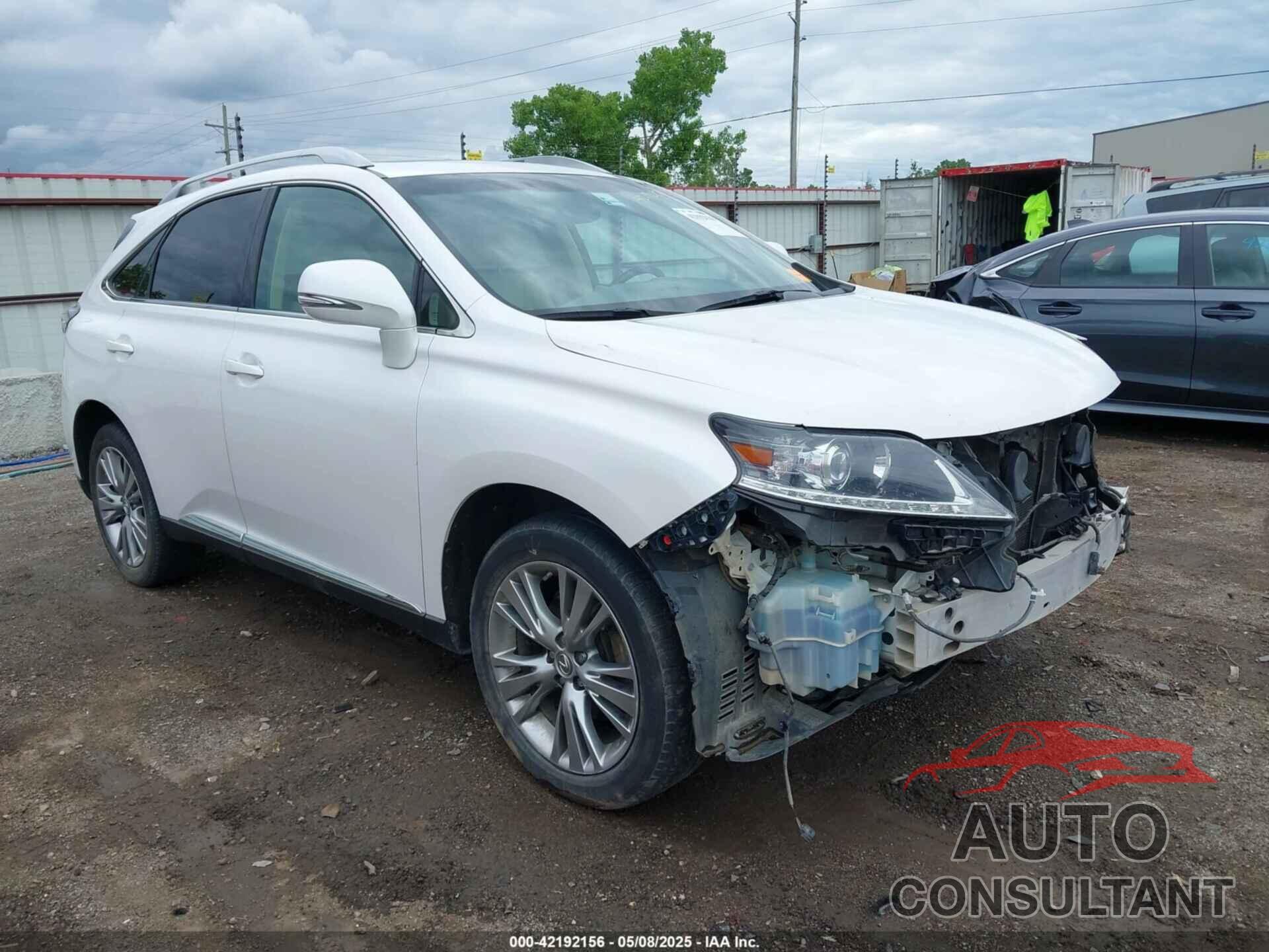 LEXUS RX 350 2013 - 2T2BK1BAXDC211521