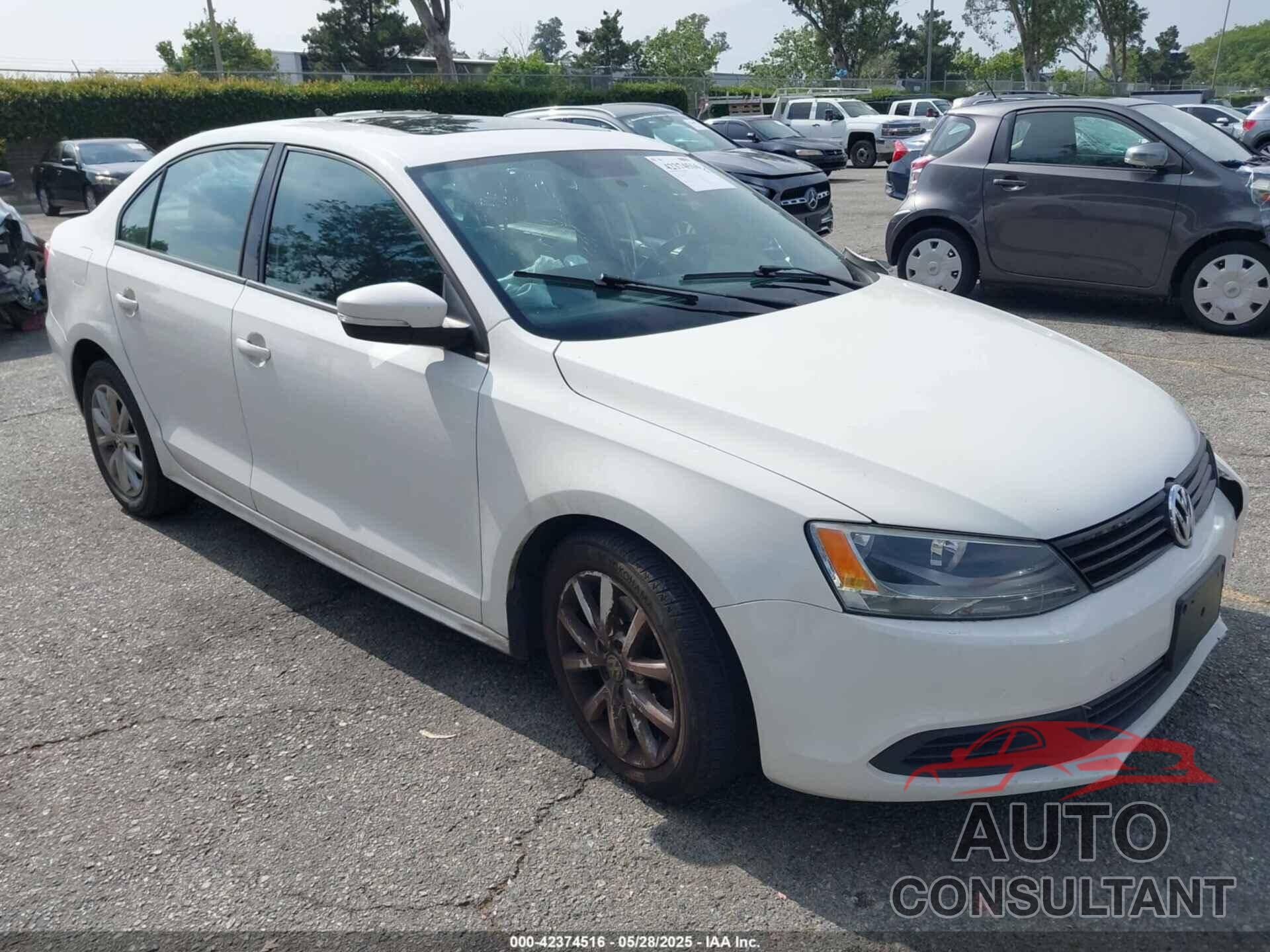 VOLKSWAGEN JETTA 2012 - 3VWDP7AJ3CM401411