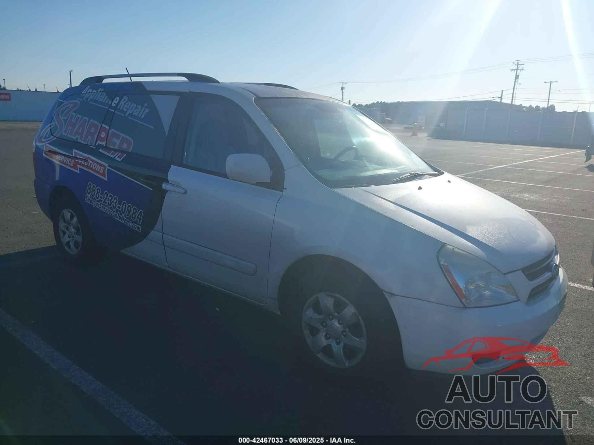 KIA SEDONA 2009 - KNDMB233496282490