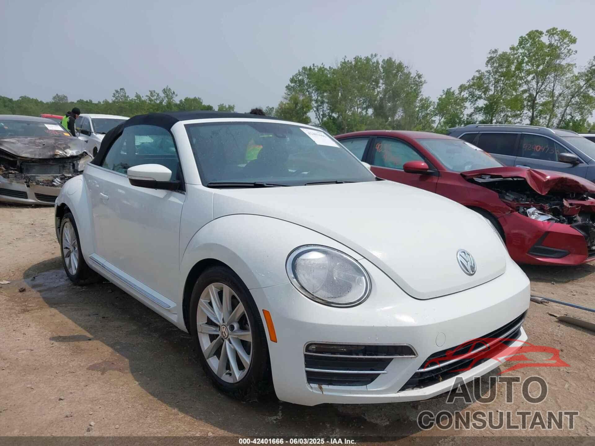 VOLKSWAGEN BEETLE 2019 - 3VW5DAAT1KM500920