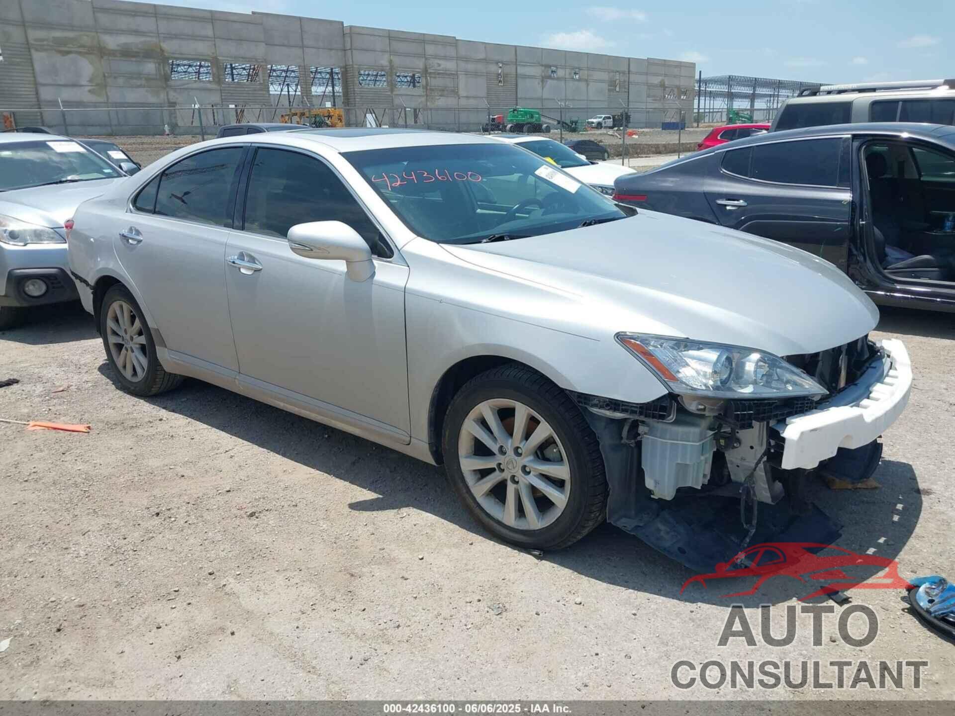 LEXUS ES 350 2011 - JTHBK1EG6B2461420