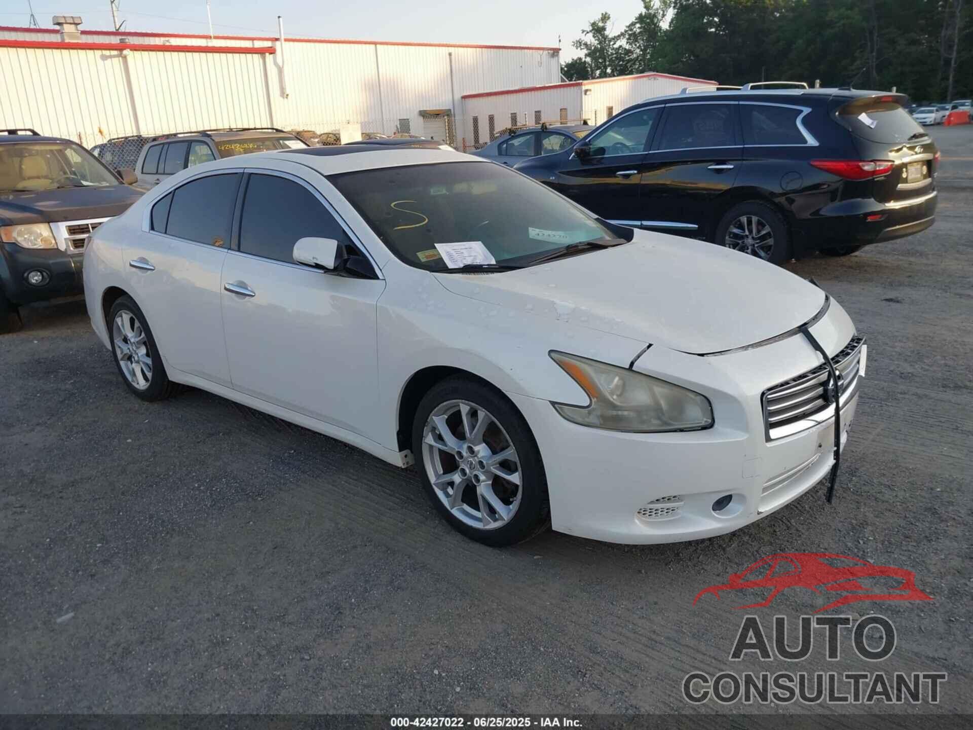 NISSAN MAXIMA 2012 - 1N4AA5AP9CC805076