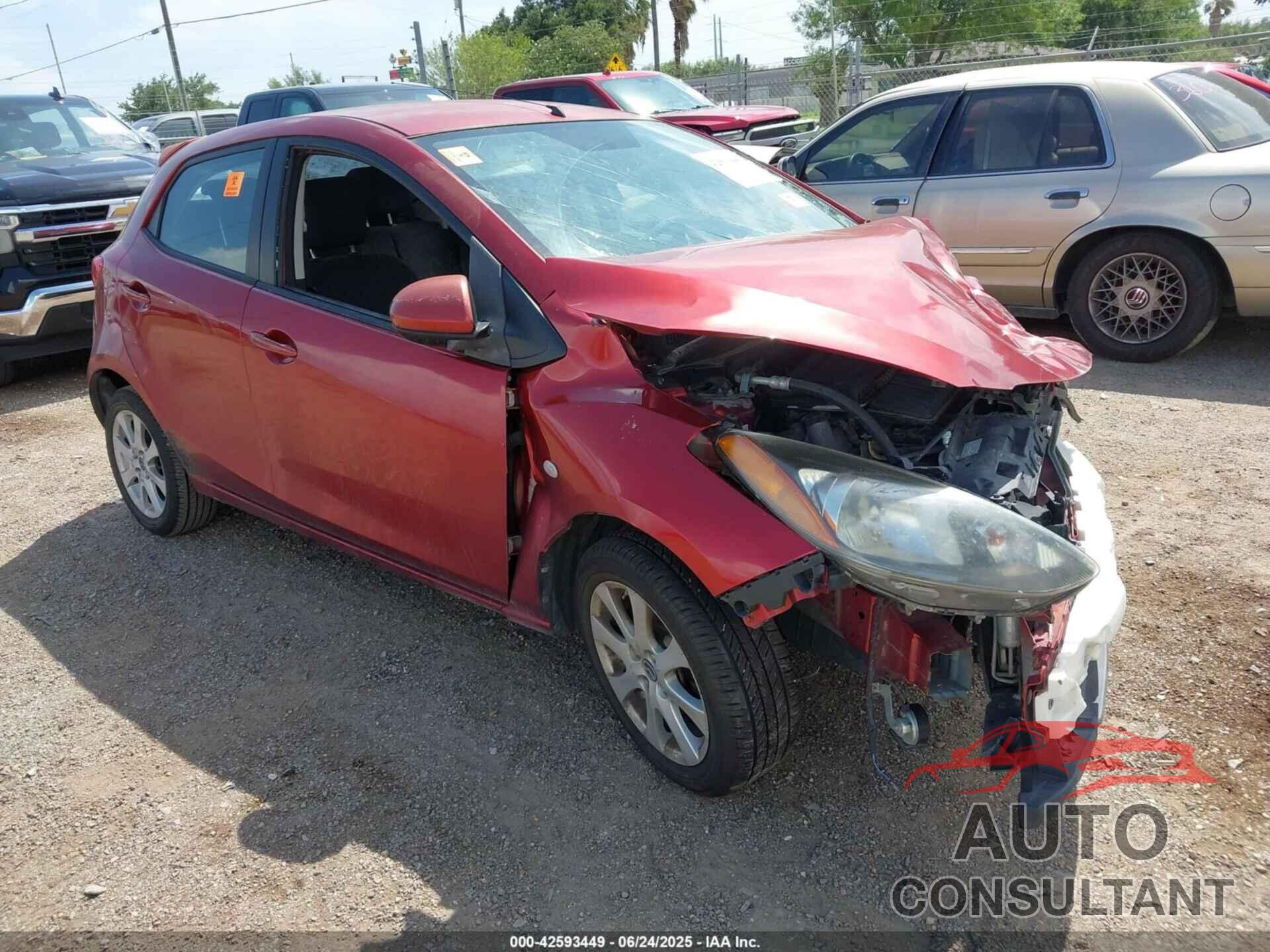 MAZDA MAZDA2 2014 - JM1DE1LY6E0171742