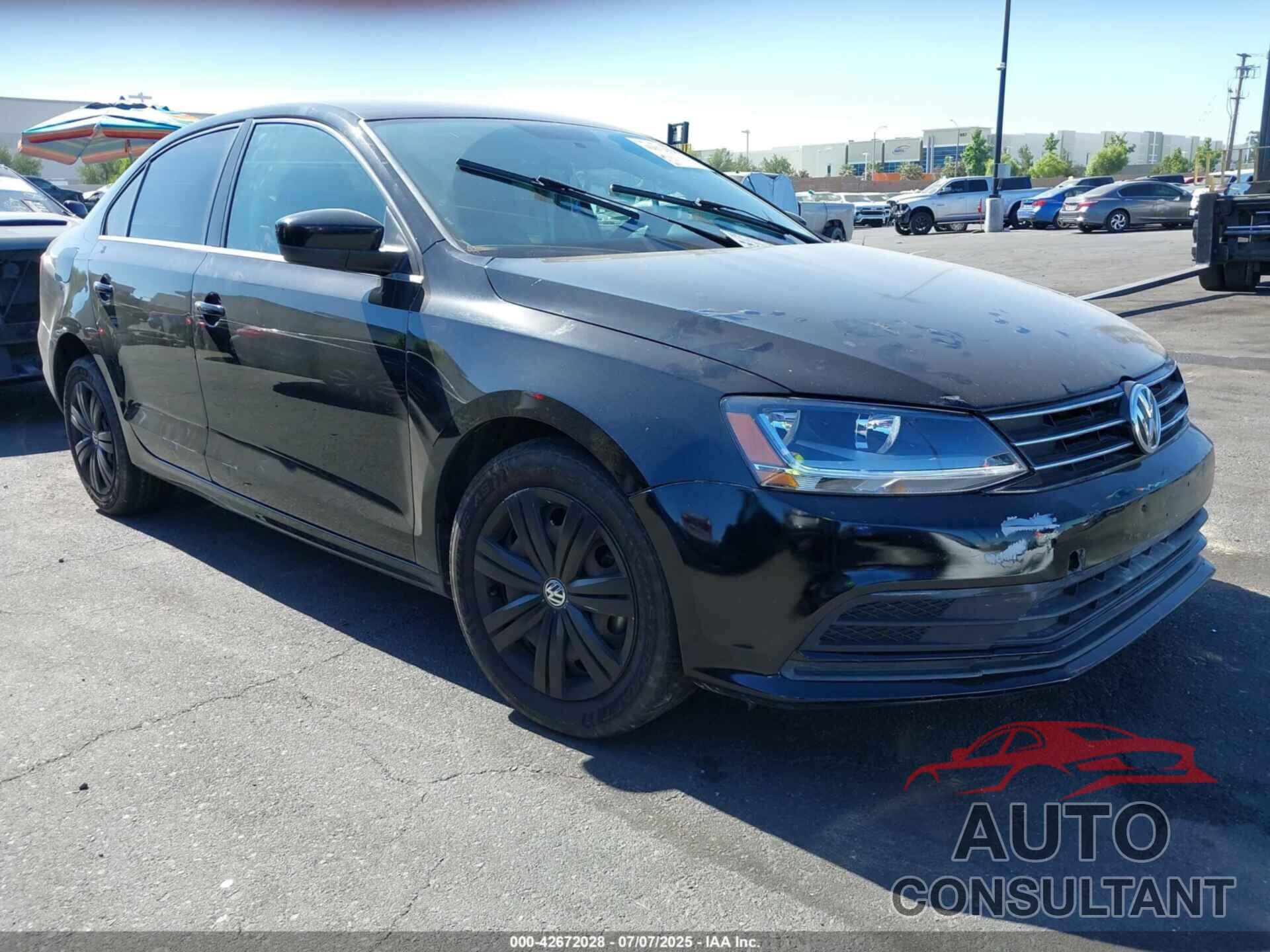 VOLKSWAGEN JETTA 2017 - 3VW2B7AJ2HM399437