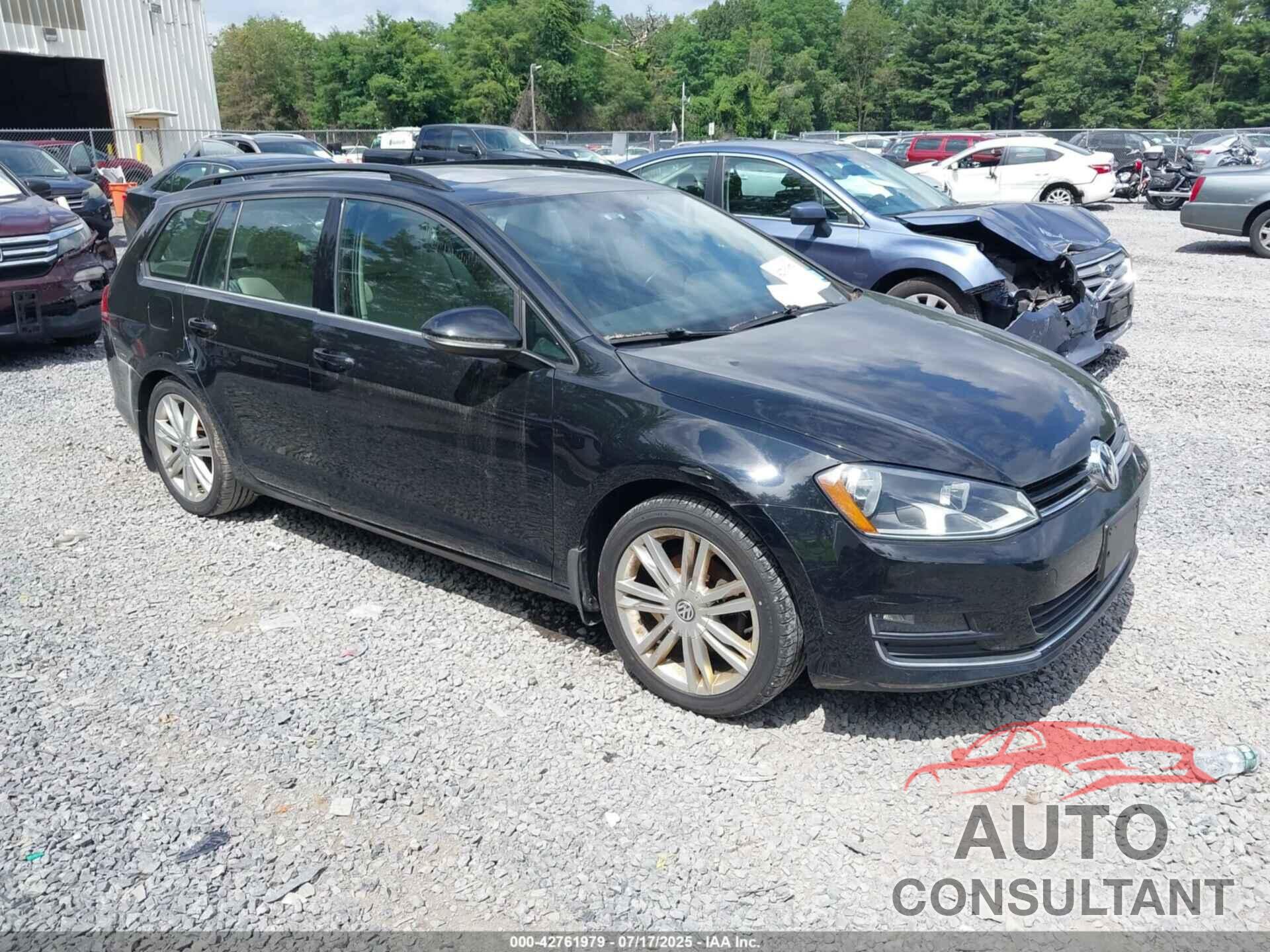 VOLKSWAGEN GOLF SPORTWAGEN 2015 - 3VWFA7AU4FM510808