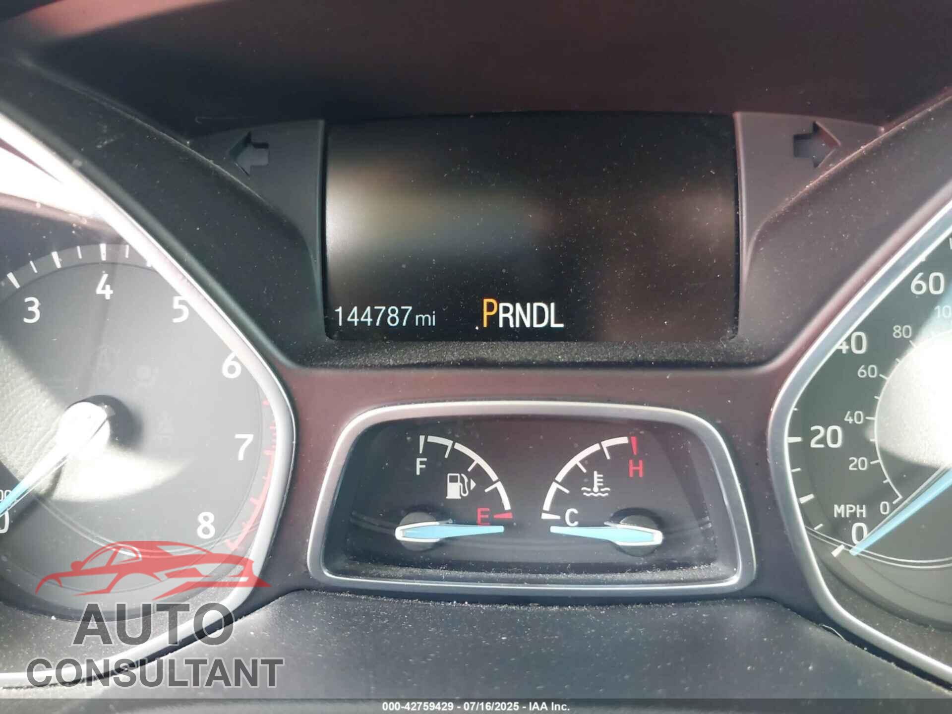 FORD FOCUS 2016 - 1FADP3E2XGL391908
