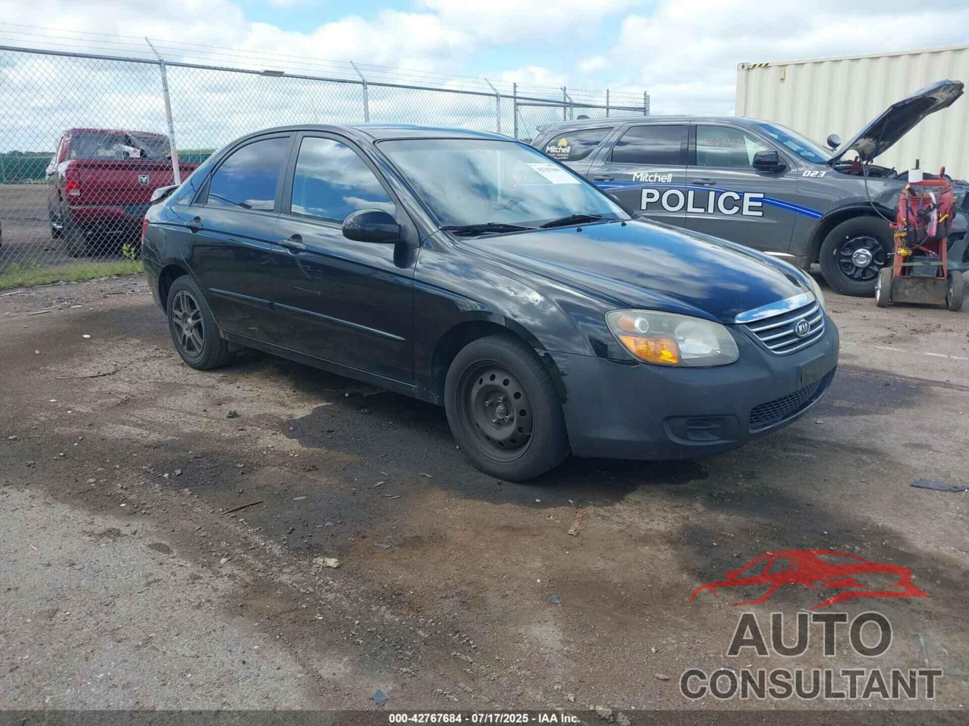 KIA SPECTRA 2009 - KNAFE221295610881