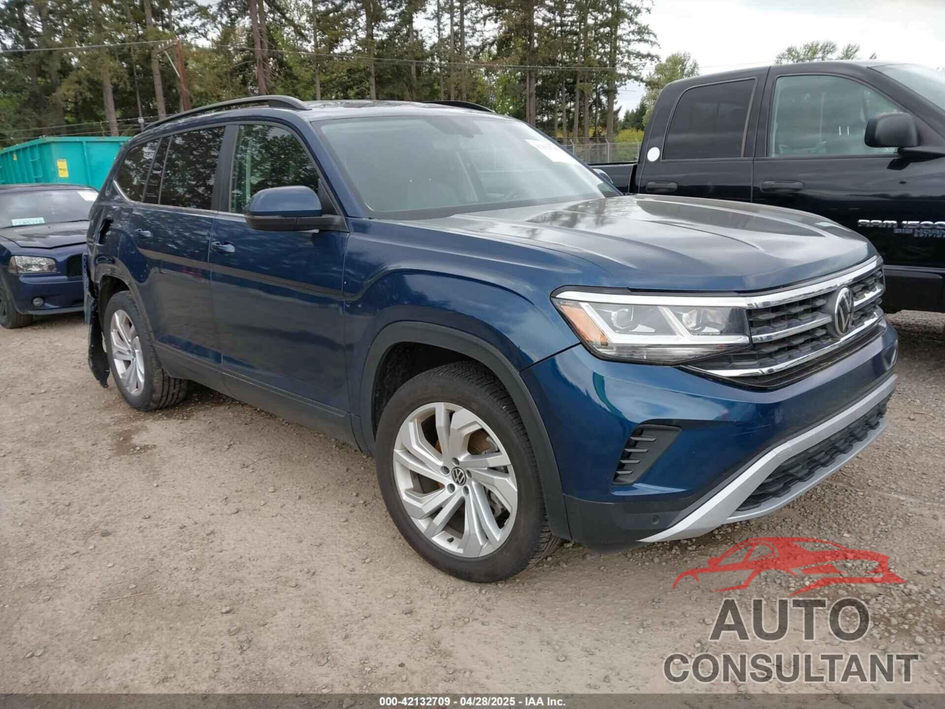 VOLKSWAGEN ATLAS 2021 - 1V2WR2CA7MC568779