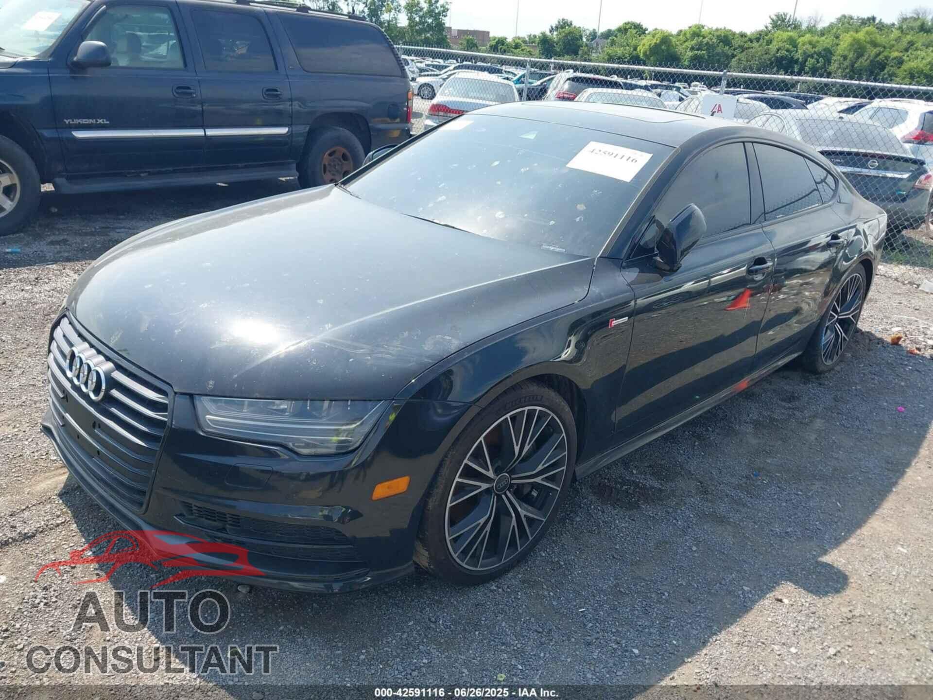 AUDI A7 2016 - WAU2GAFC8GN034807