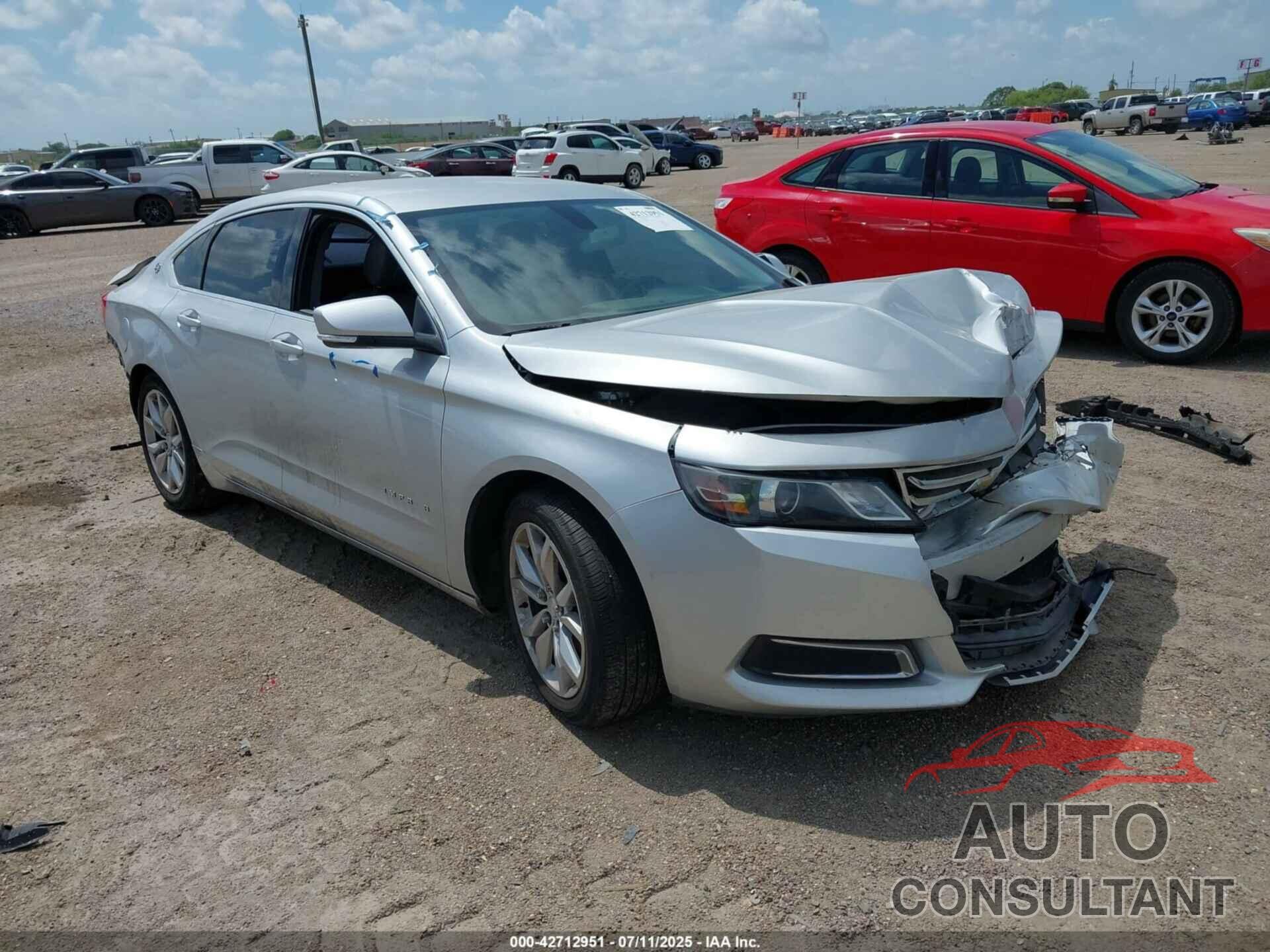 CHEVROLET IMPALA 2016 - 2G1115S38G9190404