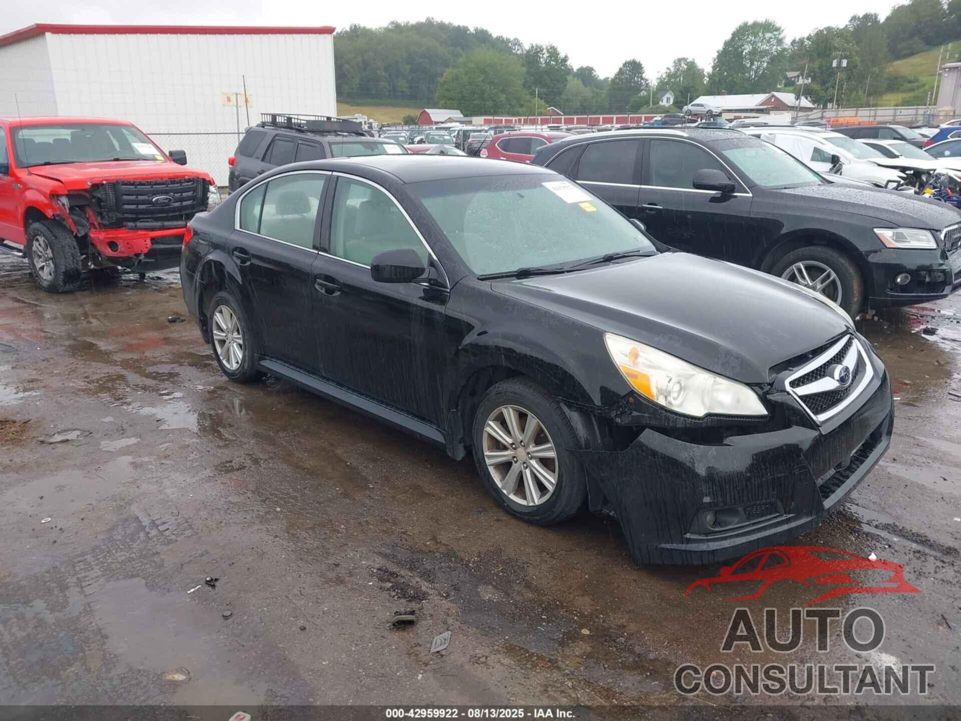 SUBARU LEGACY 2012 - 4S3BMBC65C3007974