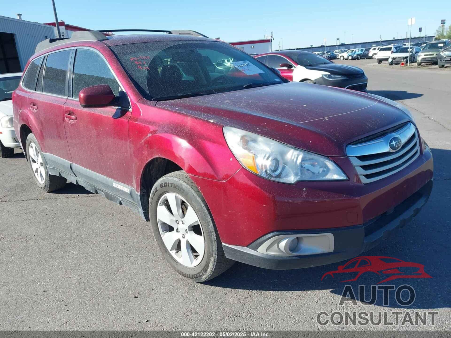 SUBARU OUTBACK 2012 - 4S4BRCFC9C3205803