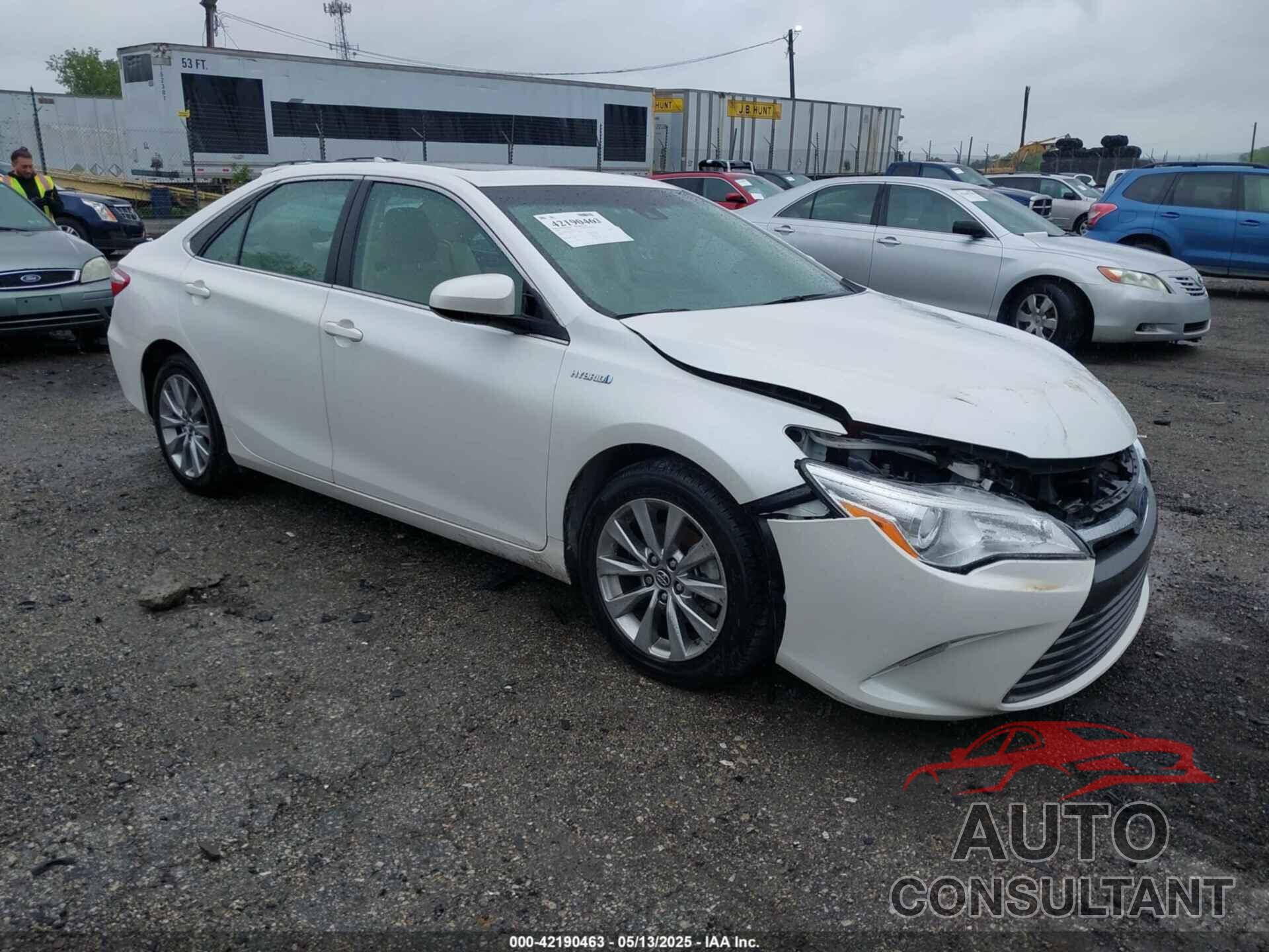 TOYOTA CAMRY HYBRID 2016 - 4T1BD1FK5GU197791