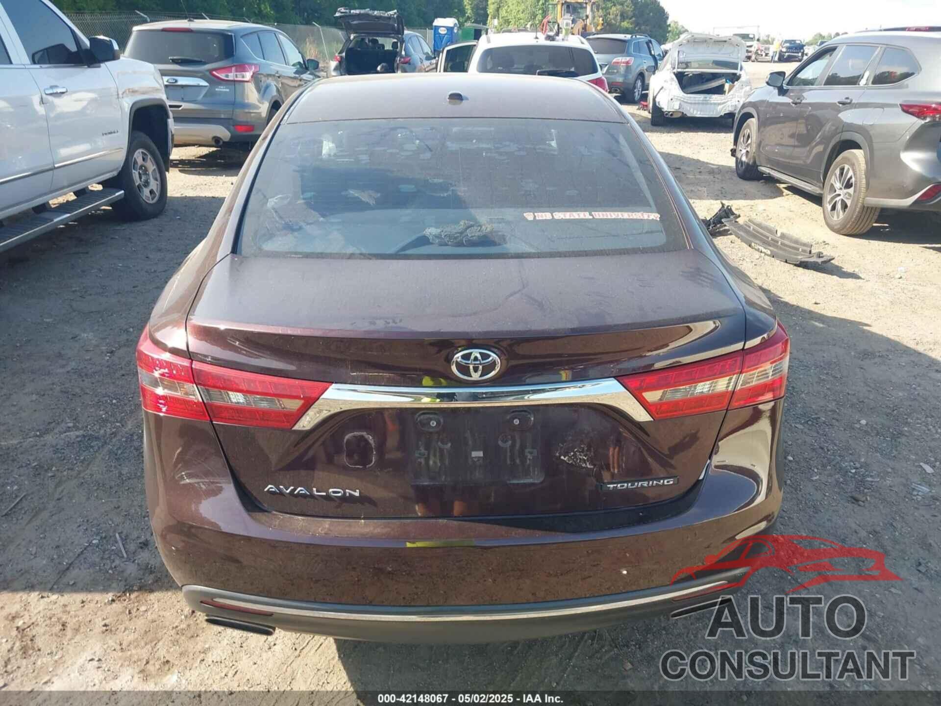 TOYOTA AVALON 2016 - 4T1BK1EB9GU218293